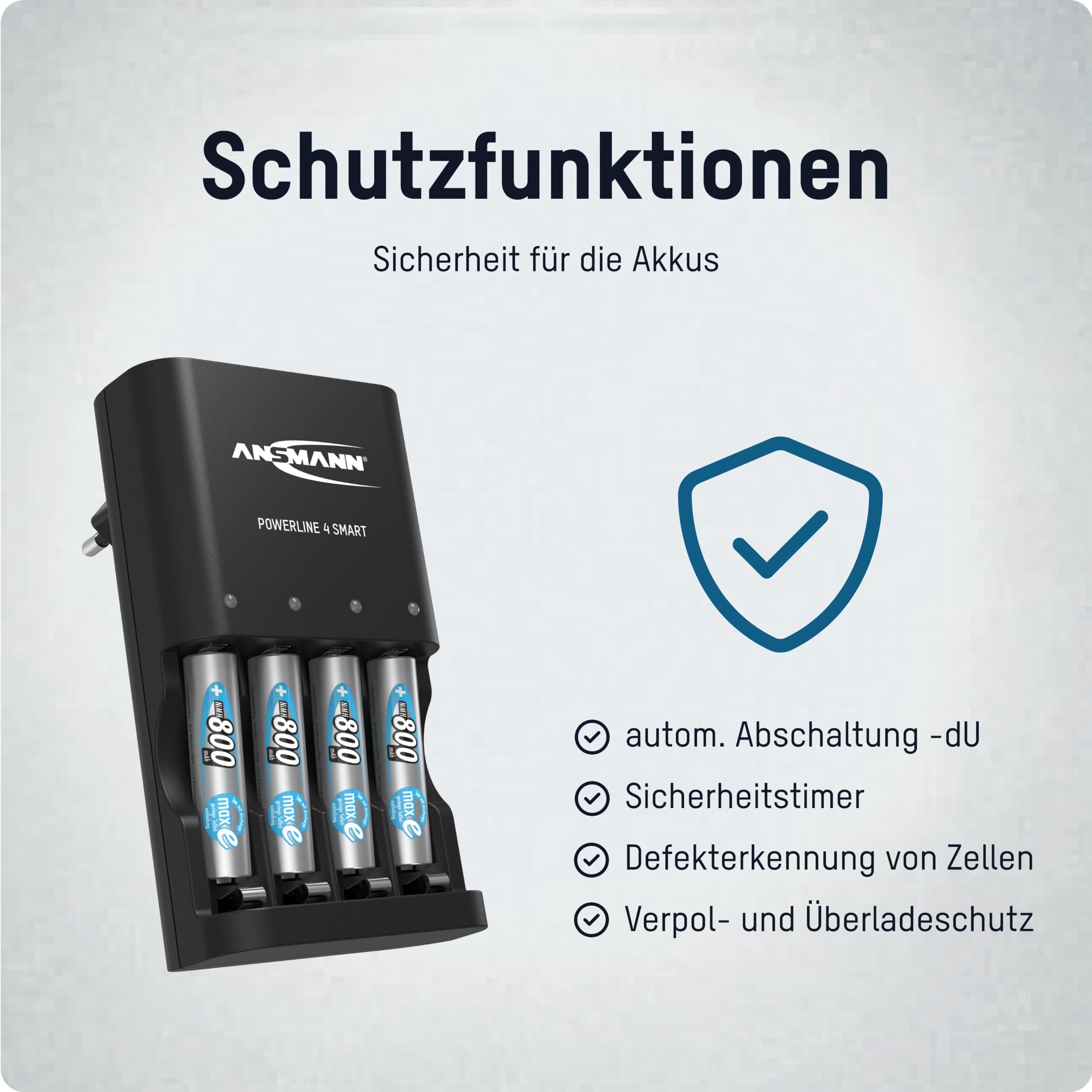 ANSMANN Ladegerät Powerline 4 Smart ANSMANN Ladegerät Powerline 4 Smart