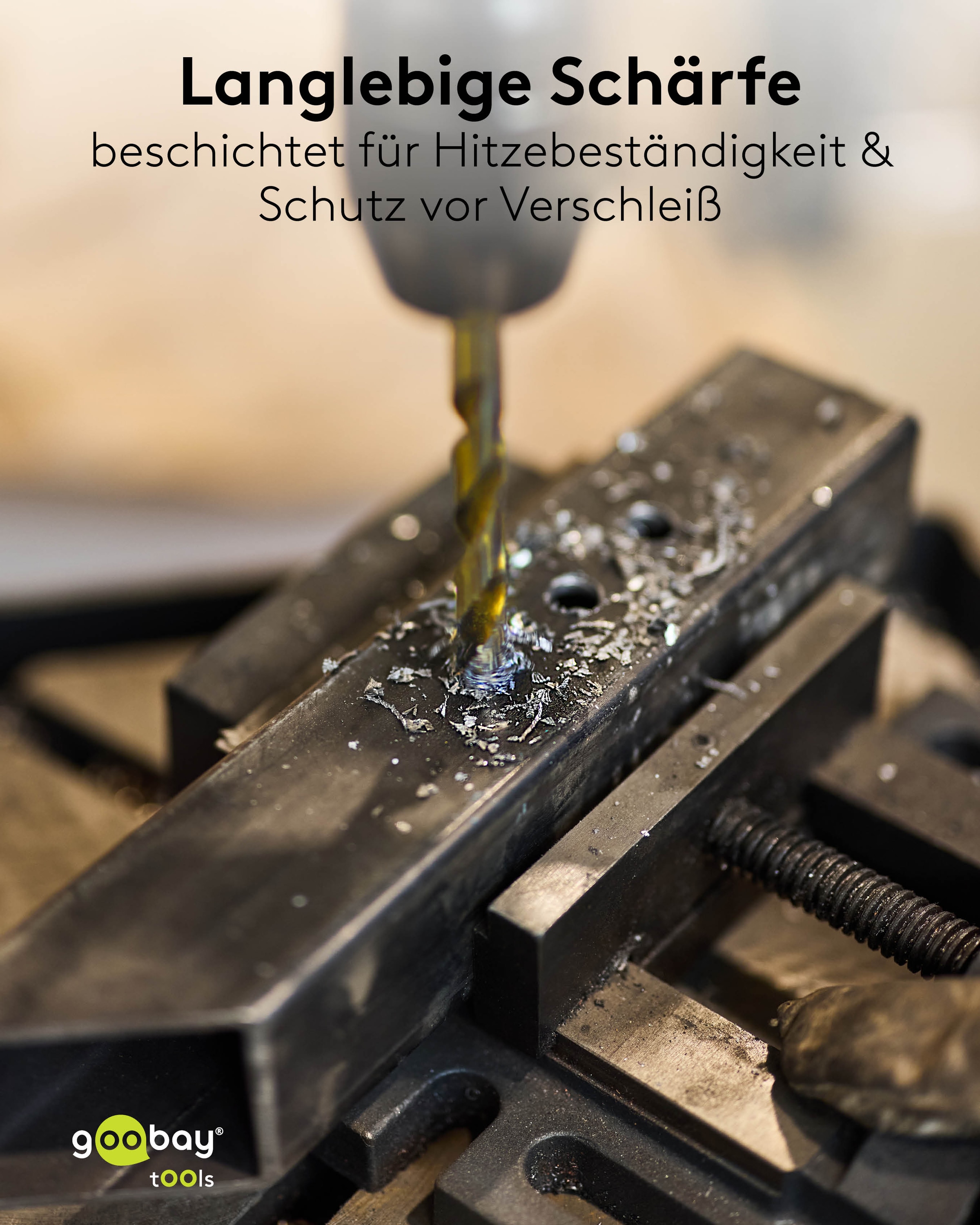 GOOBAY TOOLS HSS-Metallbohrer-Set, 77850, 1,5-10 mm, 15-teilig GOOBAY TOOLS HSS-Metallbohrer-Set, 77850, 1,5-10 mm, 15-teilig