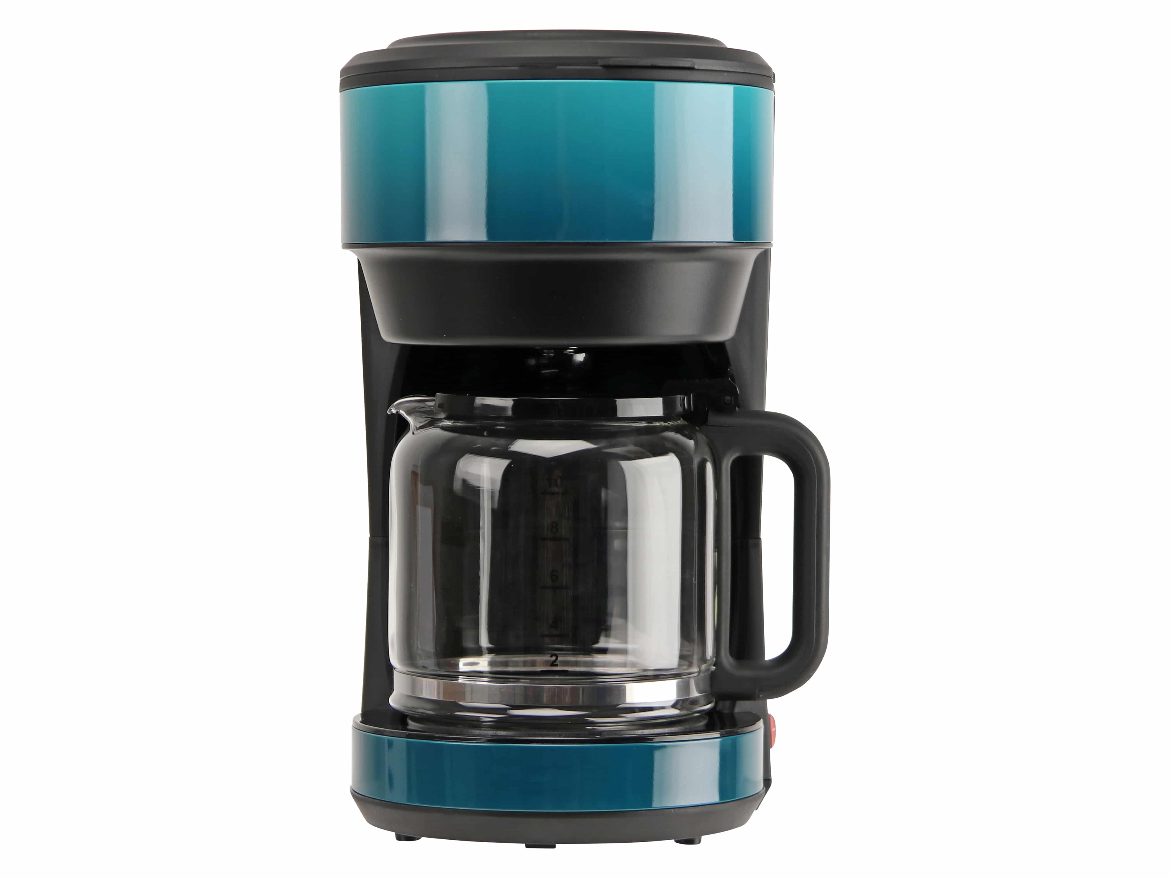 Kaffeemaschine, Ombré, 1000 W, schwarz/blau Kaffeemaschiene, Ombré, 1000 W, schwarz/blau