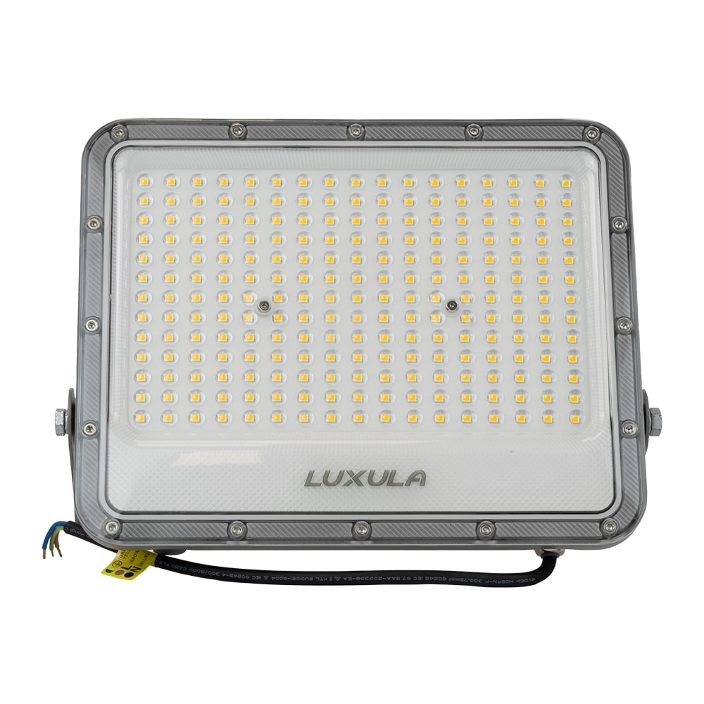 LUXULA LED-Fluter, EEK: E, 150W, 18500lm, 4000K, IP65, grau LUXULA LED-Fluter, EEK: E, 150W, 18500lm, 4000K, IP65, grau