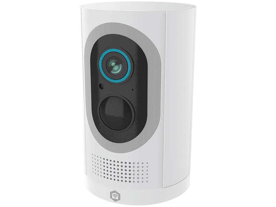 NEDIS SmartLife Außenkamera WIFICBO33WT, 3MP Full HD 1296p, IP65, kabellos, Mensch-Erkennung, Farb-Nachtsicht