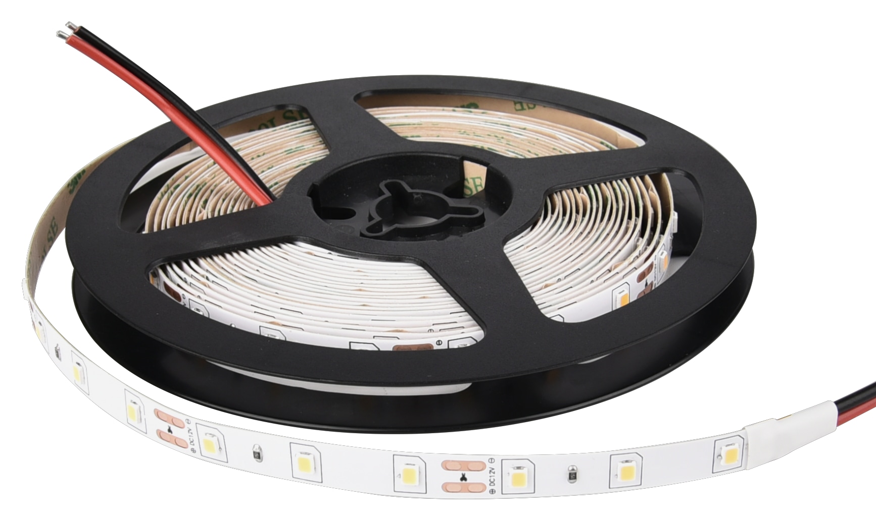 LUXULA LED-Strip, 5 m, warmweiß, EEK: F, 12 V, 2700 K, 60-LED/m LUXULA LED-Strip, 5 m, warmweiß, EEK: F, 12 V, 2700 K, 60-LED/m