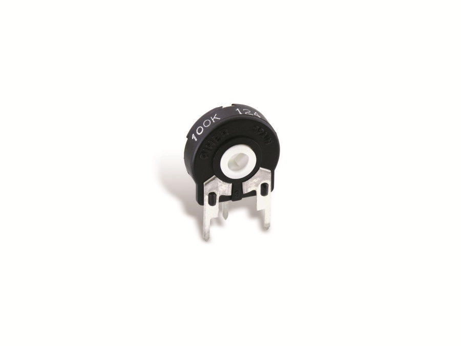 PIHER Potentiometer PT-15NH05, 25 KΩ, stehend PIHER Potentiometer PT-15NH05, 25 KΩ, stehend