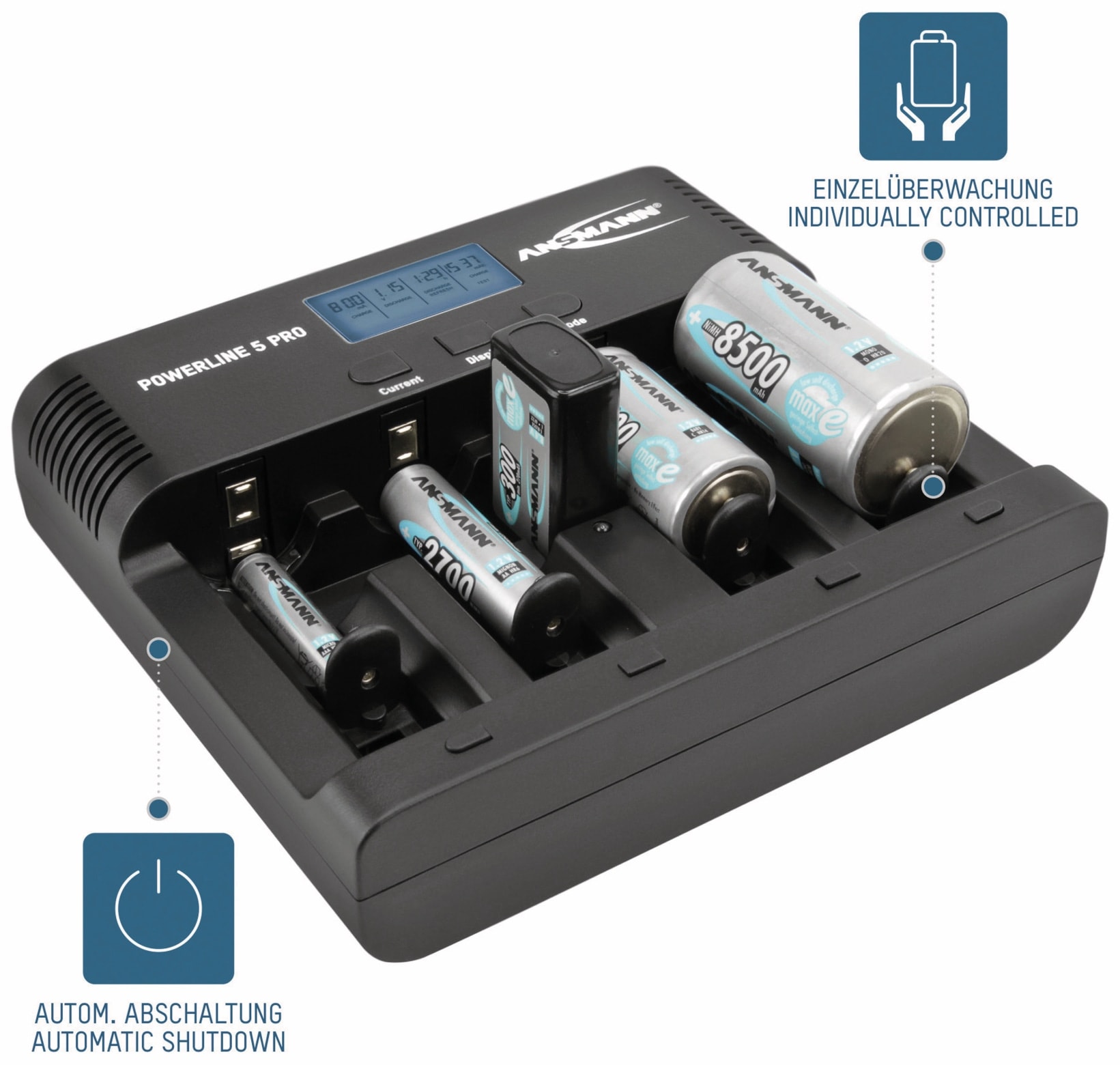 ANSMANN Ladegerät Powerline 5 Pro ANSMANN Ladegerät Powerline 5 Pro