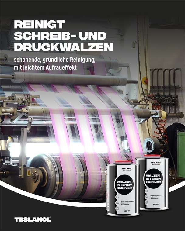TESLANOL 26035 Walzenintensivreiniger, 1000 ml TESLANOL 26035 Walzenintensivreiniger, 1000 ml