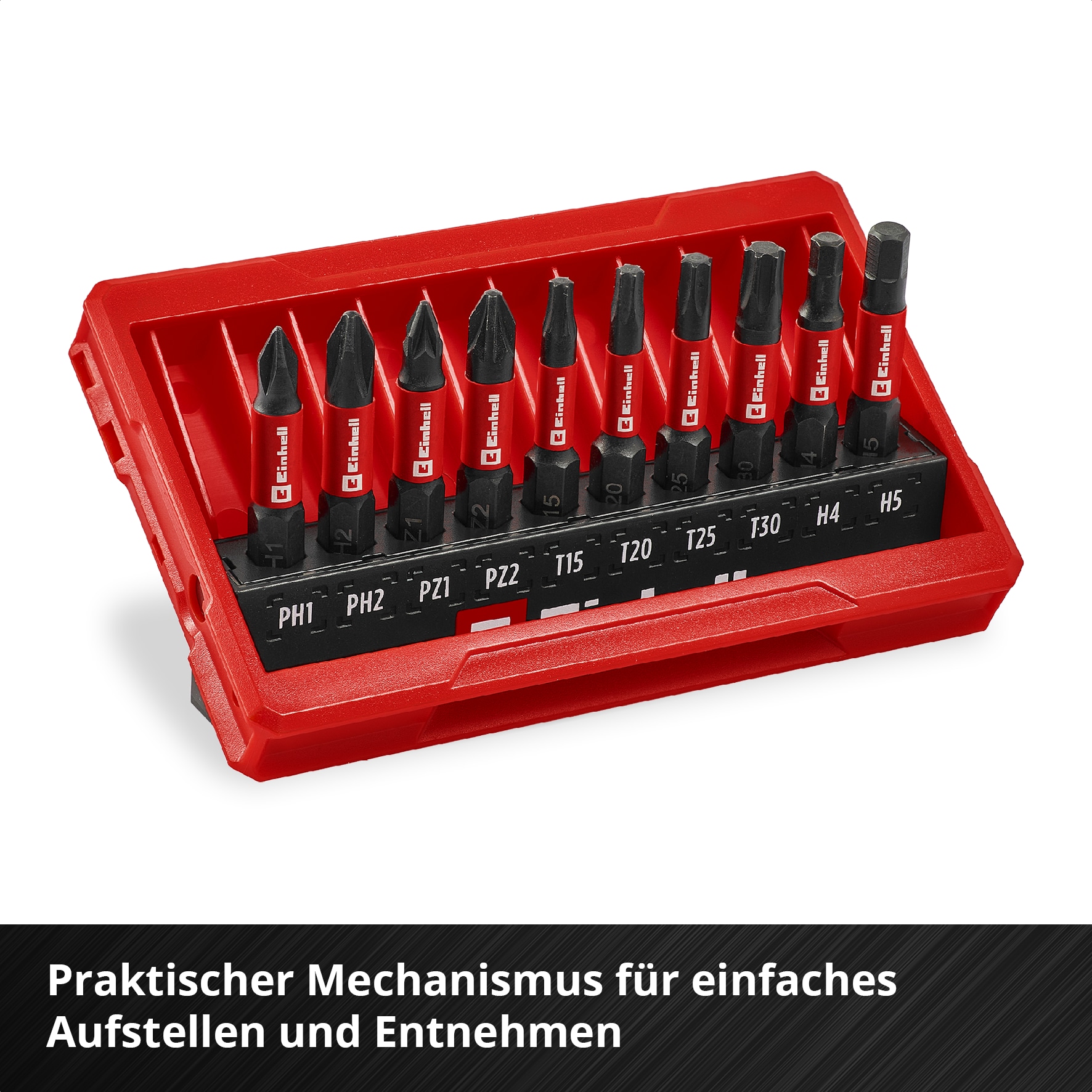 EINHELL Impact-Bit-Set, 118653, 10-teilig EINHELL Impact-Bit-Set, 118653, 10-teilig