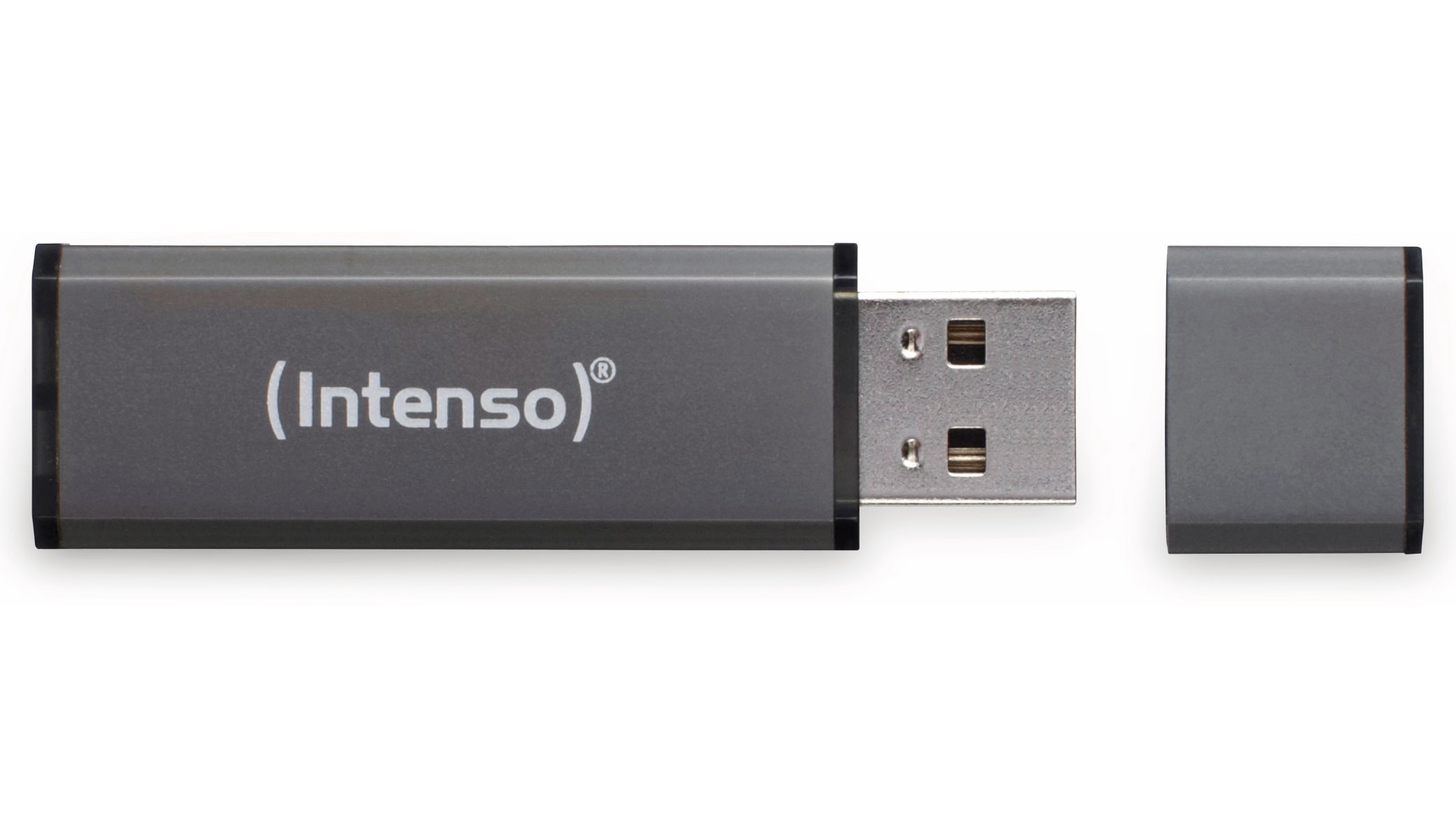INTENSO USB-Stick Alu Line 3521461 USB 2.0 8GB anthrazit INTENSO USB 2.0 Speicherstick Alu Line, 8 GB