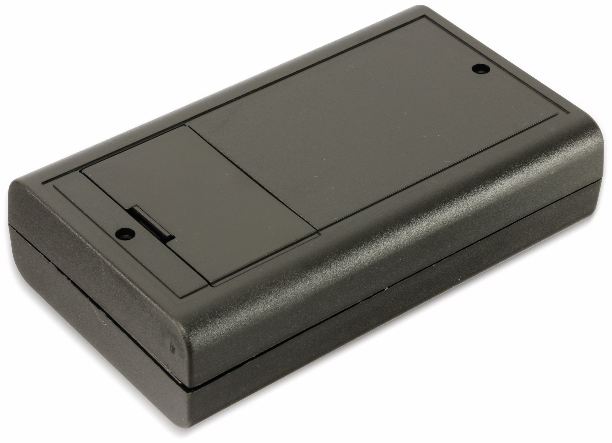 STRAPUBOX Kunststoffgehäuse mit Batteriefach, Typ 6512 SW, 124 x 71 x 30 mm STRAPUBOX Kunststoffgehäuse mit Batteriefach, Typ 6512 SW, 124 x 71 x 30 mm
