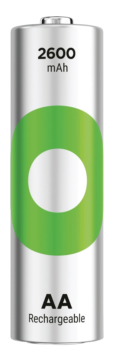 GP ReCyKO NiMH Akku Mignon, AA, HR06 1,2V/2600mAh, 4 Stück GP ReCyKO NiMH Akku Mignon, AA, HR06 1,2V/2600mAh, 4 Stück