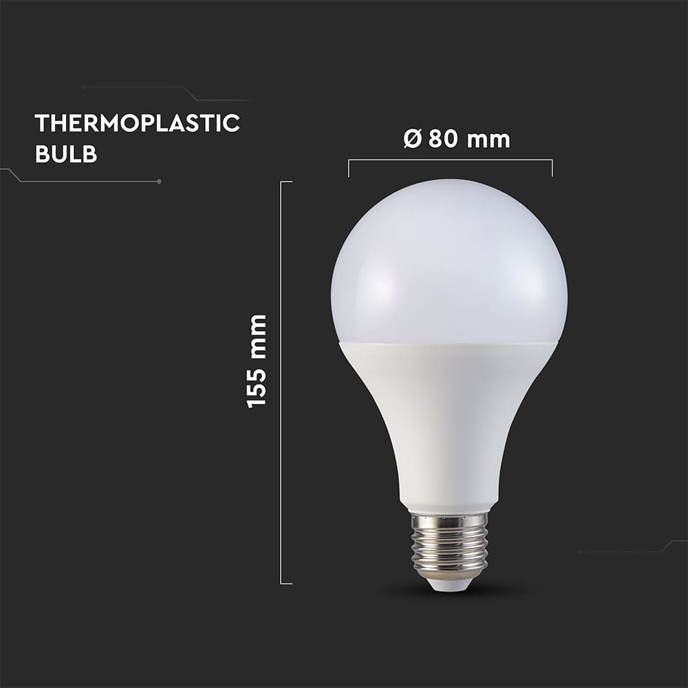 V-TAC LED-Lampe VT-22022, EEK: E, E27, 20 W, 2452 lm, 6500 K V-TAC LED-Lampe VT-22022, EEK: E, E27, 20 W, 2452 lm, 6500 K