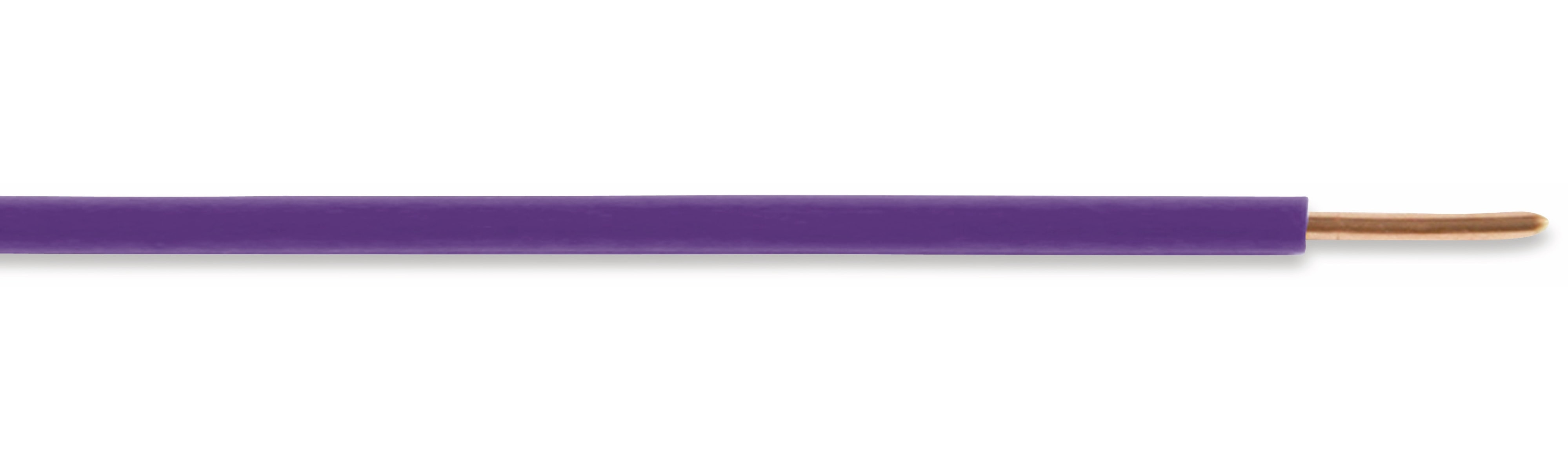 Installationsdraht H07V-U, 1,5 mm², 100 m, violett Installationsdraht H07V-U, 1,5 mm², 100 m, violett