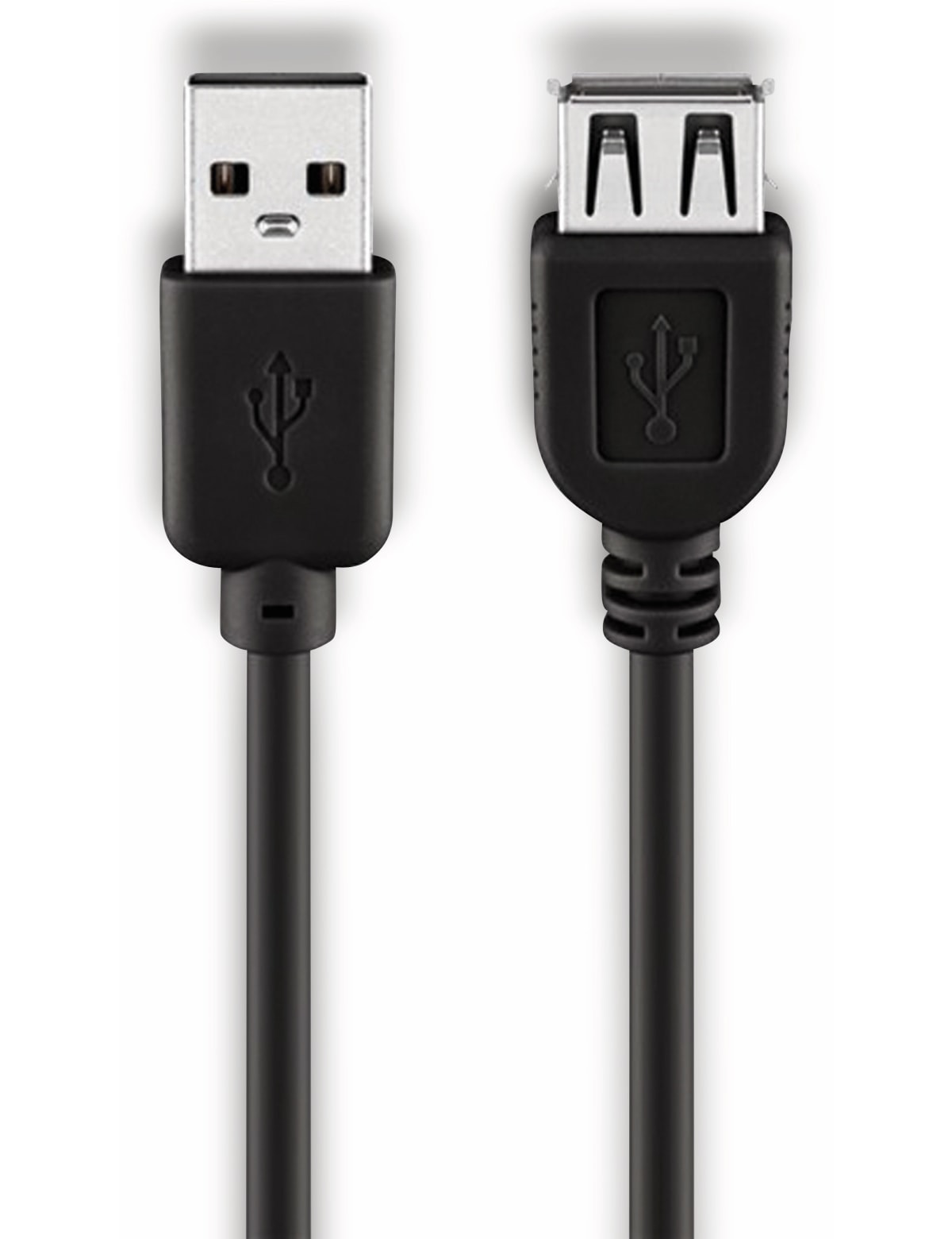 GOOBAY USB 2.0 Verlängerung 68625 Hi-Speed, A/A, 0,6 m, schwarz GOOBAY USB 2.0 Verlängerung 68625 Hi-Speed, A/A, 0,6 m, schwarz