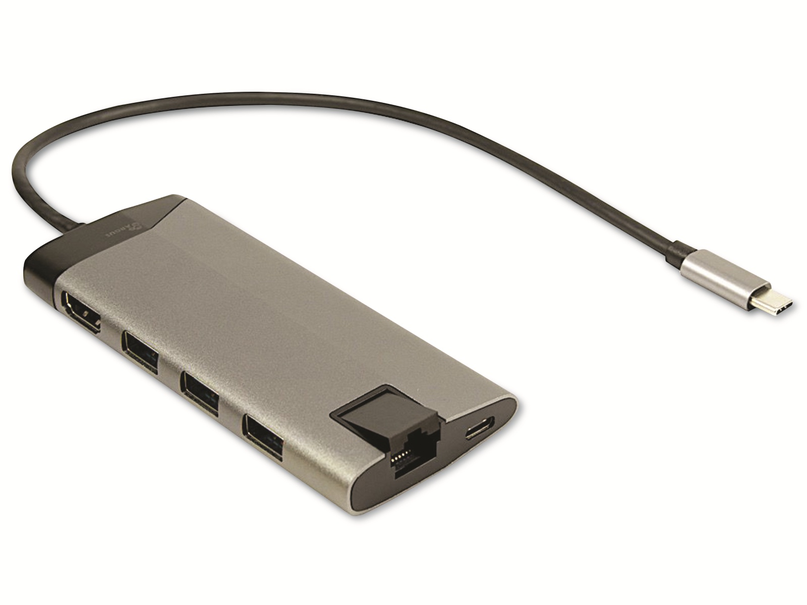INTER-TECH USB-Hub ARGUS GDC-802, 8in1, USB-C INTER-TECH USB-Hub ARGUS GDC-802, 8in1, USB-C
