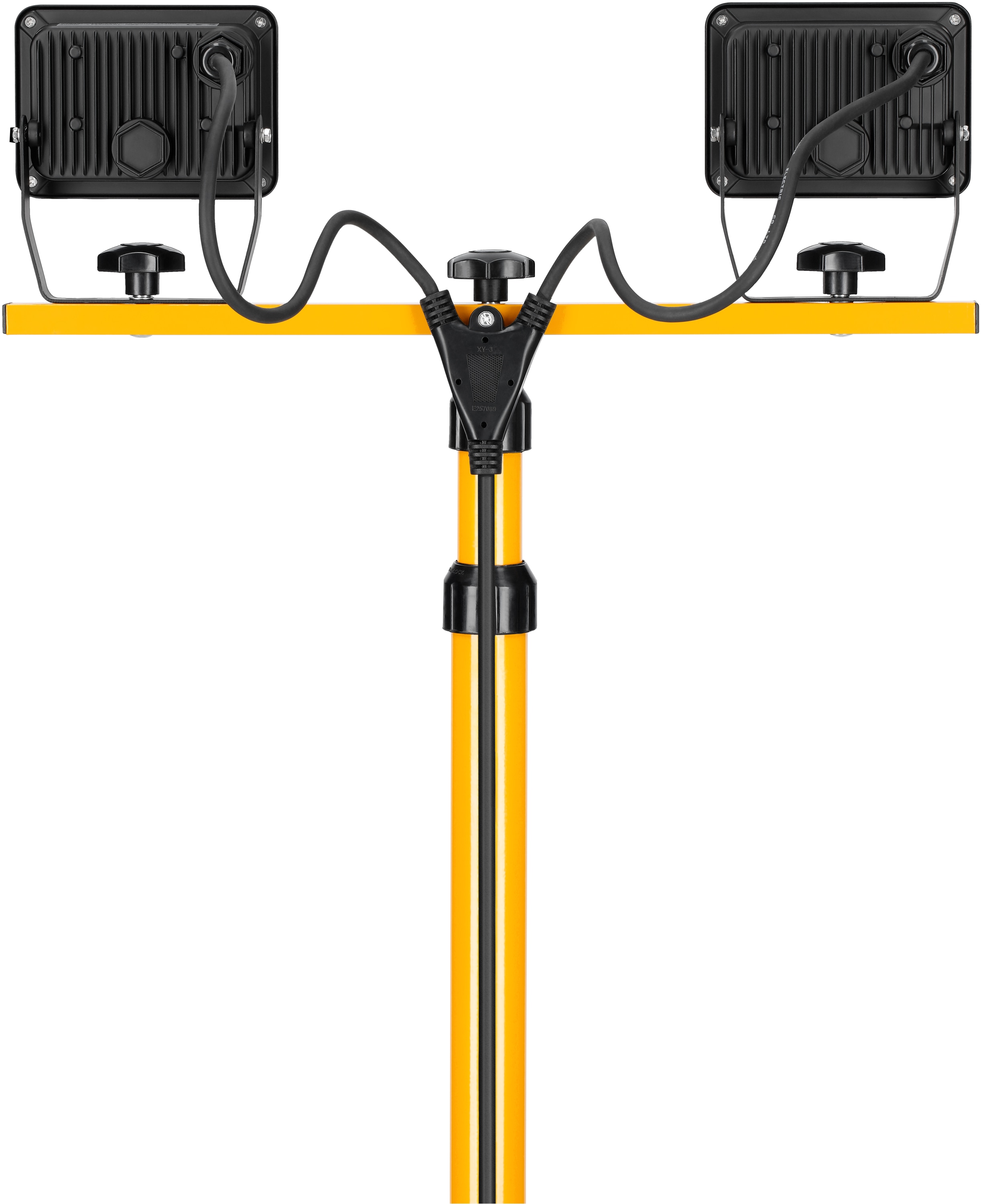 GOOBAY LED-Baustrahler, Teleskopstativ, 2x20W, 4000K GOOBAY LED-Baustrahler, Teleskopstativ, 2x20W, 4000K