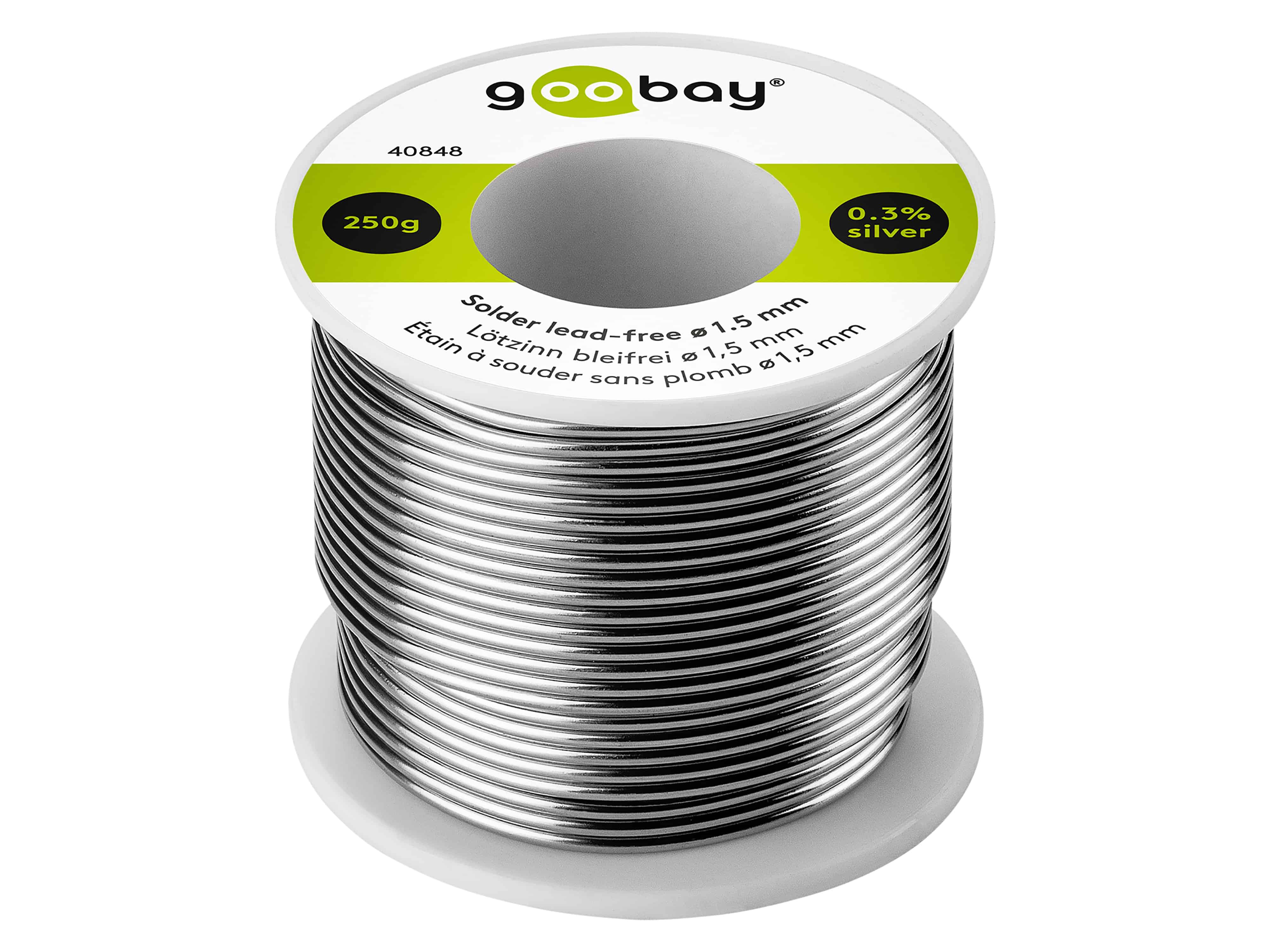 GOOBAY Lötzinn Essential, 250 g, Ø 1,5 mm