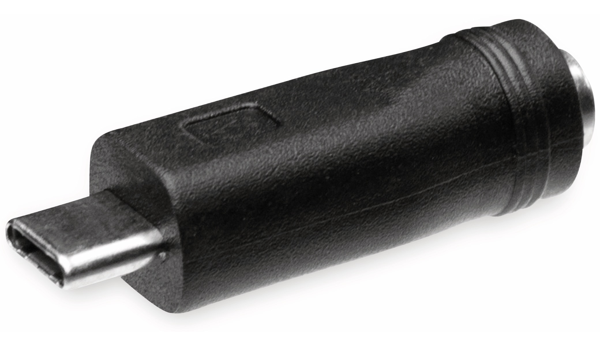 Hohlsteckeradapter, 5,5/2,1 Hohlkupplung auf USB-C Stecker Hohlsteckeradapter, 5,5/2,1 Hohlkupplung auf USB-C Stecker