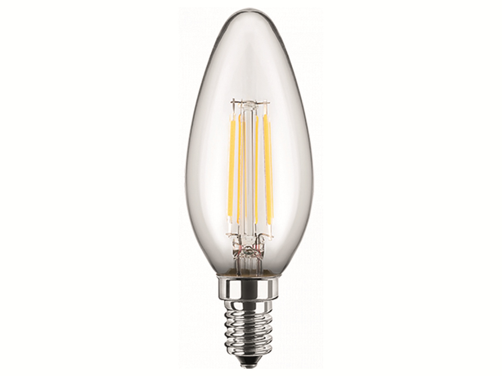 BLULAXA LED-Lampe 48772 Filament, E14, EEK:F, 5 W, 470 lm, 2700K, dimmbar BLULAXA LED-Lampe 48772 Filament, E14, EEK:F, 5 W, 470 lm, 2700K, dimmbar