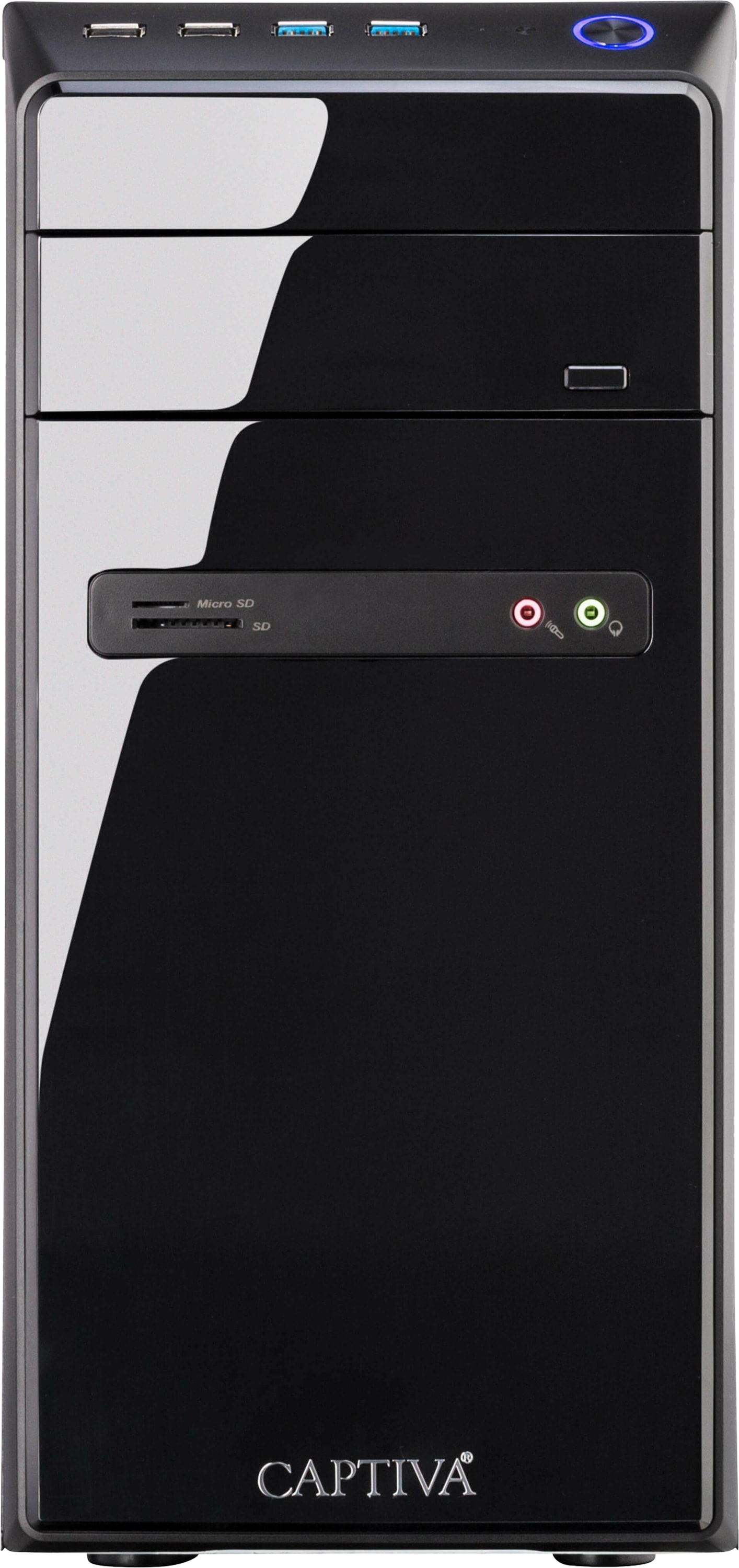 CAPTIVA Desktop-PC I81-132 Power Starter Intel® Core™ i3, 8 GB DDR4, 250 GB M.2 SSD NVME CAPTIVA Desktop-PC I81-132 Power Starter Intel® Core™ i3, 8 GB DDR4, 250 GB M.2 SSD NVME