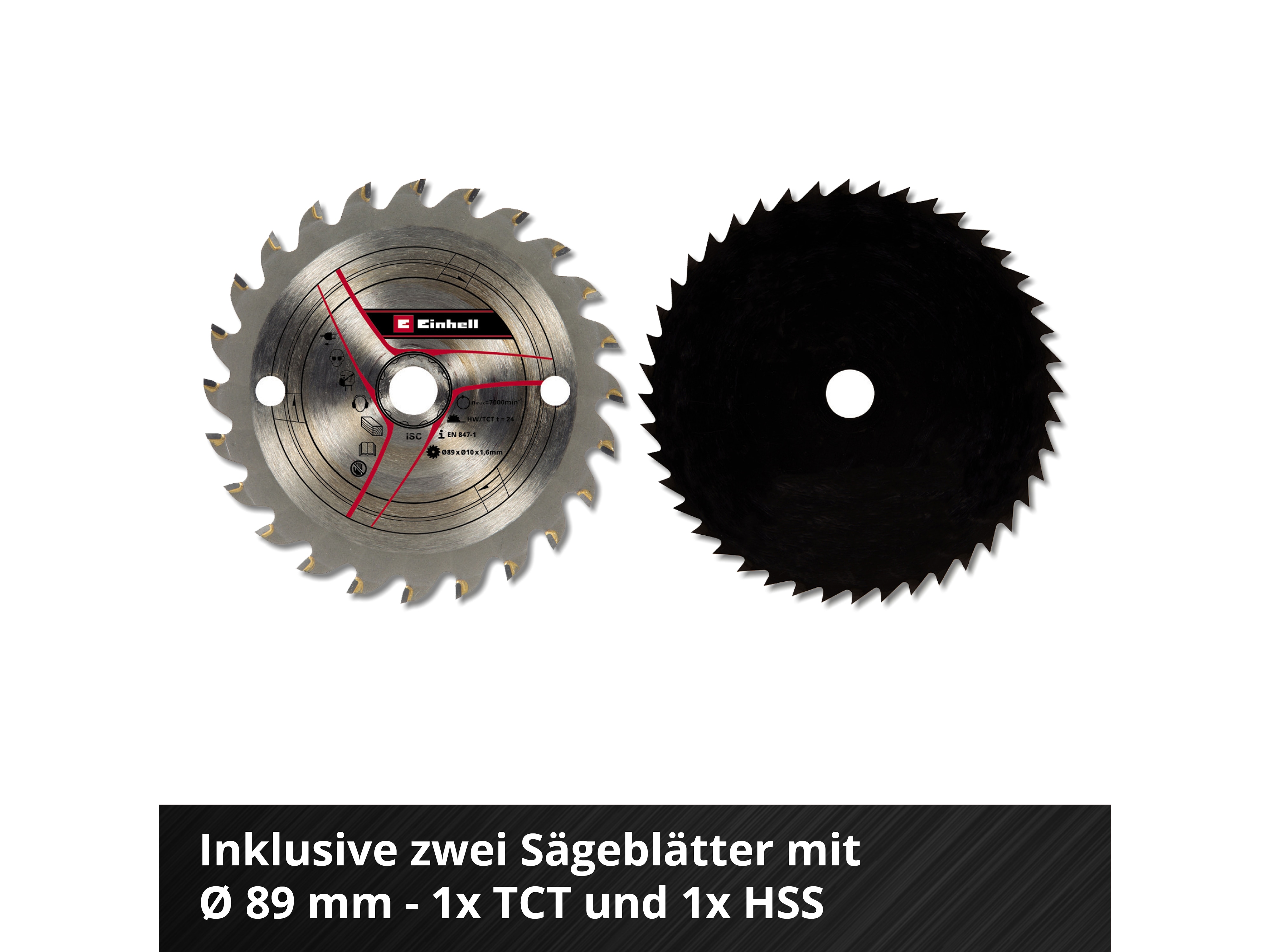 EINHELL Akku-Mini-Handkreissäge TE-CS 18/89 Li Solo