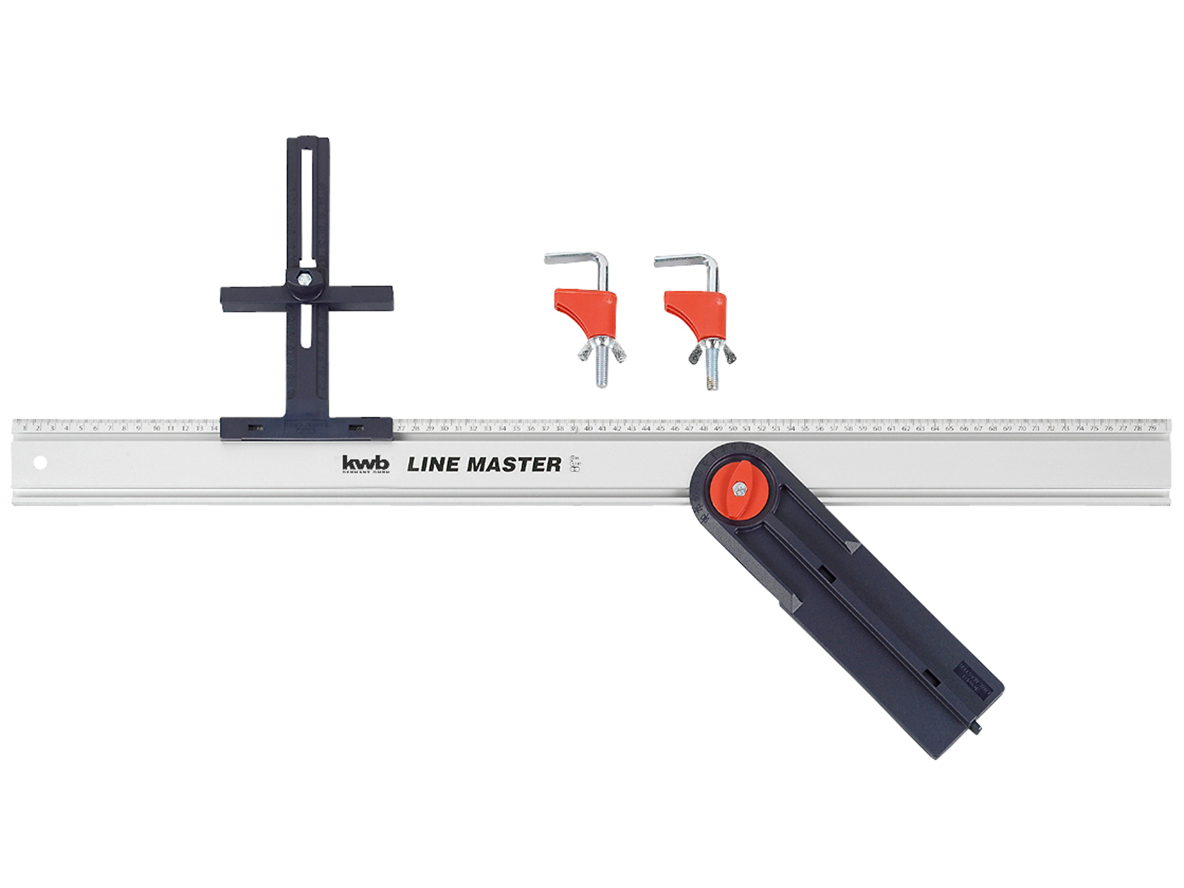 KWB Präzisionslineal LINE MASTER, 784008, 5-teilig KWB Präzisionslineal LINE MASTER, 784008, 5-teilig