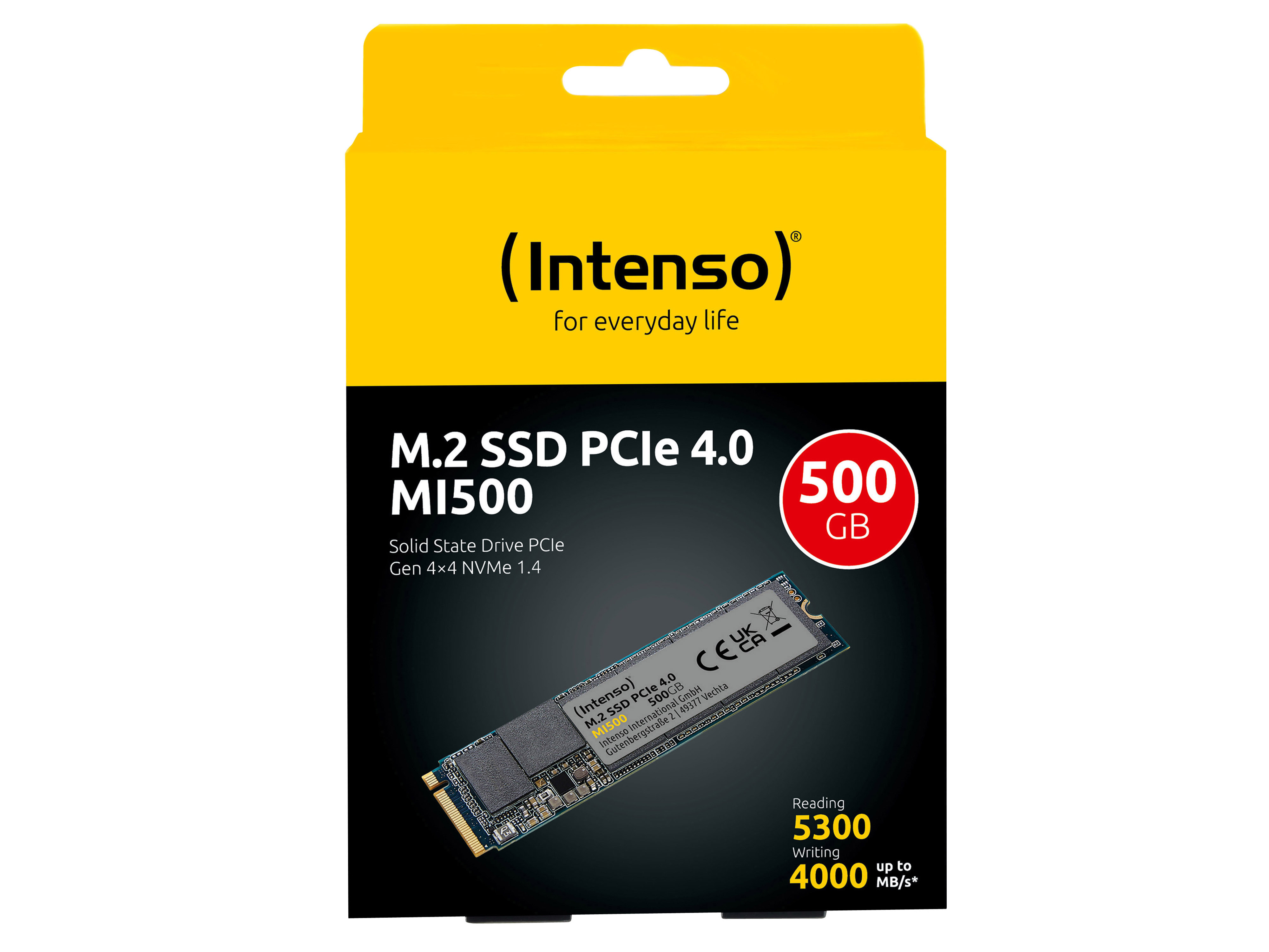 INTENSO M.2 SSD MI500 500GB INTENSO M.2 SSD MI500 500GB