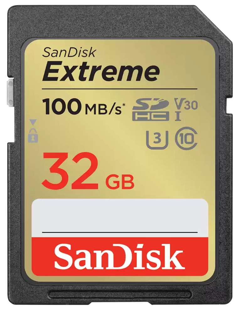 SANDISK SD-Card Extreme 32GB SANDISK SD-Card Extreme 32GB