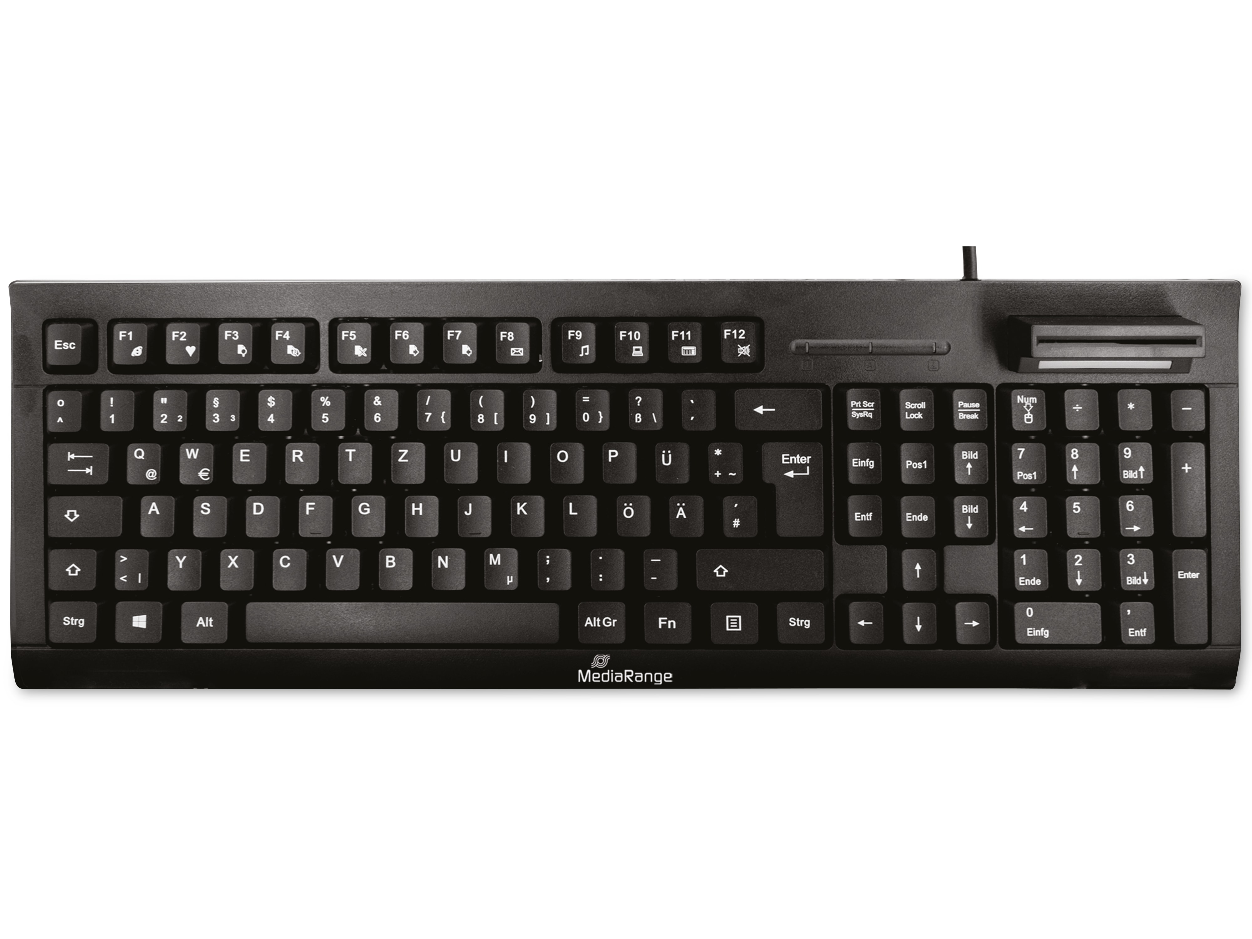 MEDIARANGE Tastatur MROS114, Chip-Karten Terminal MEDIARANGE Tastatur MROS114, Chip-Karten Terminal