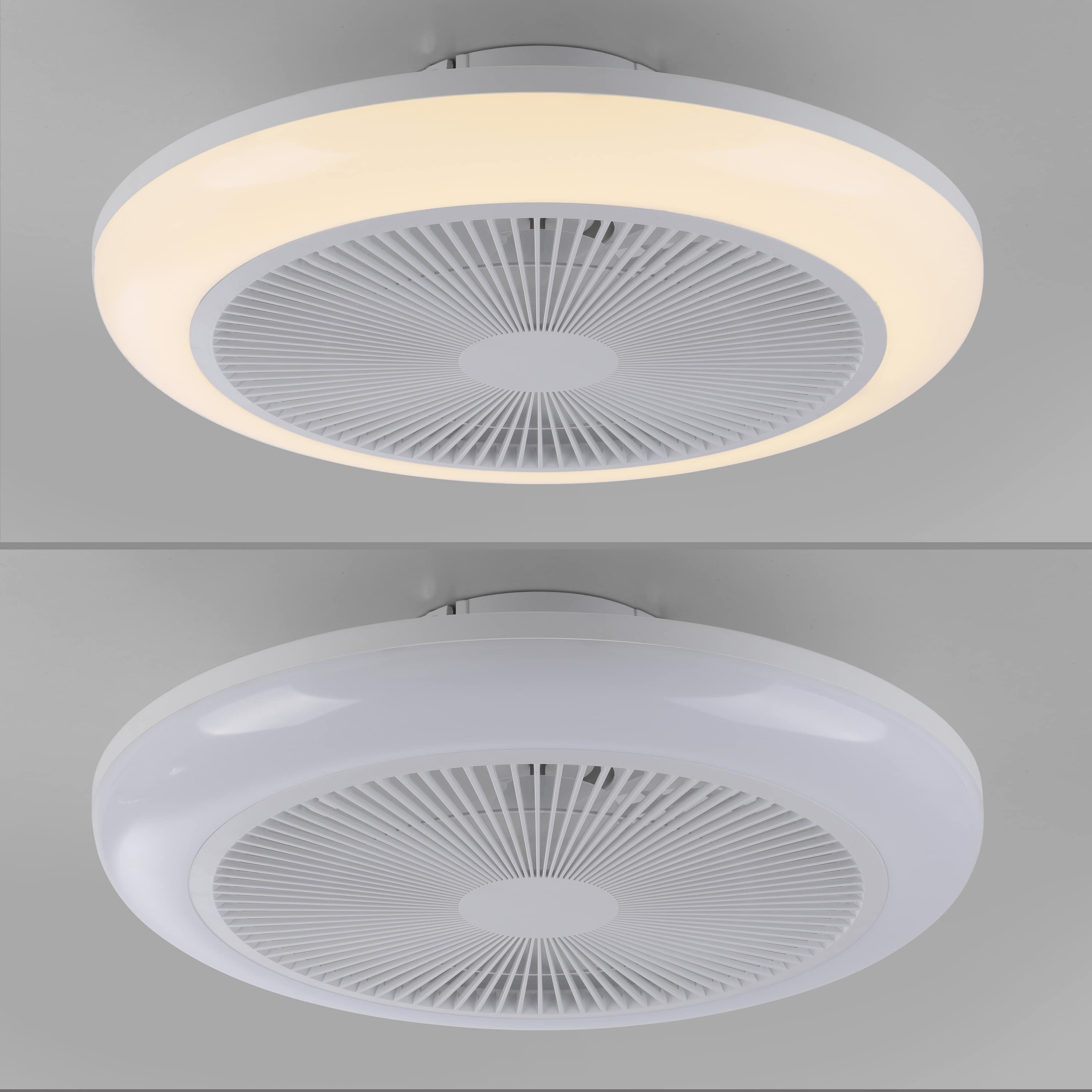 JUST LIGHT LED-Deckenleuchte 14623-16, mit Ventilator, 22W, 3000lm, CCT, RGB, IP20, weiß JUST LIGHT LED-Deckenleuchte 14623-16, mit Ventilator, 22W, 3000lm, CCT, RGB, IP20, weiß