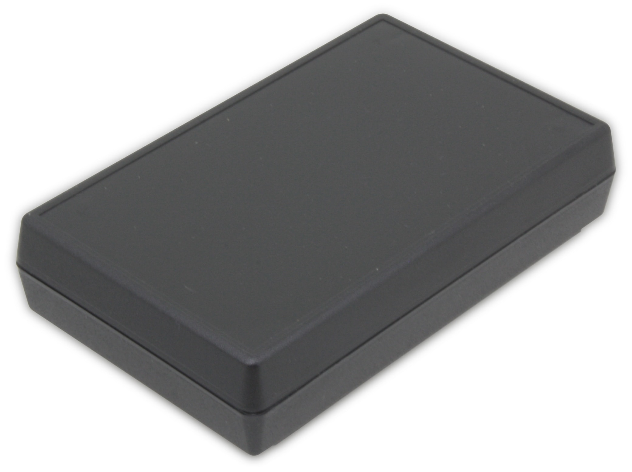 DONAU ELEKTRONIK Flachgehäuse K60, schwarz
