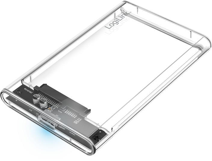LOGILINK Festplattengehäuse UA0409, HDD/SSD, USB 3.0, werkzeuglos LOGILINK Festplattengehäuse UA0409, HDD/SSD, USB 3.0, werkzeuglos