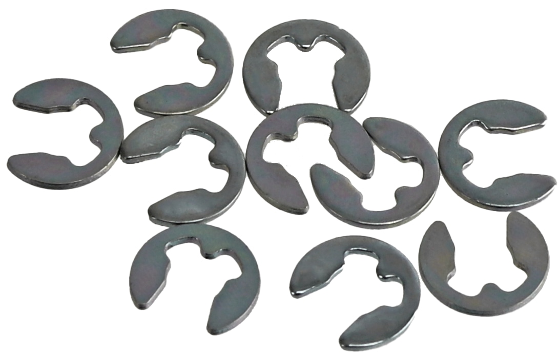 Sicherungsscheibe, E-Clip, 3,2 mm, 10 Stück Sicherungsscheibe, E-Clip, 3,2 mm, 10 Stück
