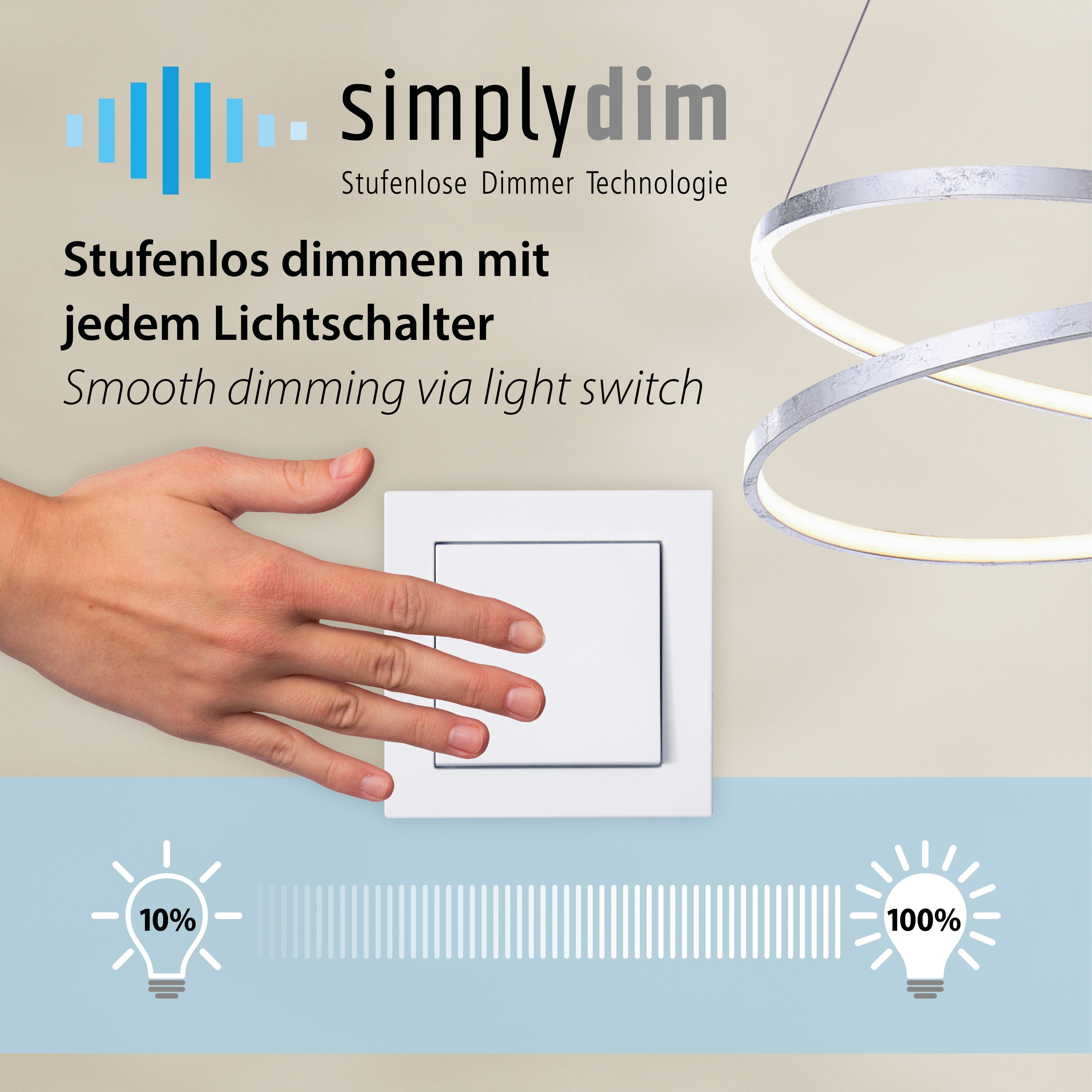 PAUL NEUHAUS LED-Pendelleuchte 2382-13 anthrazit, 38,5 W, 5250 lm, 3000 K PAUL NEUHAUS LED-Pendelleuchte 2382-13 anthrazit, 38,5 W, 5250 lm, 3000 K