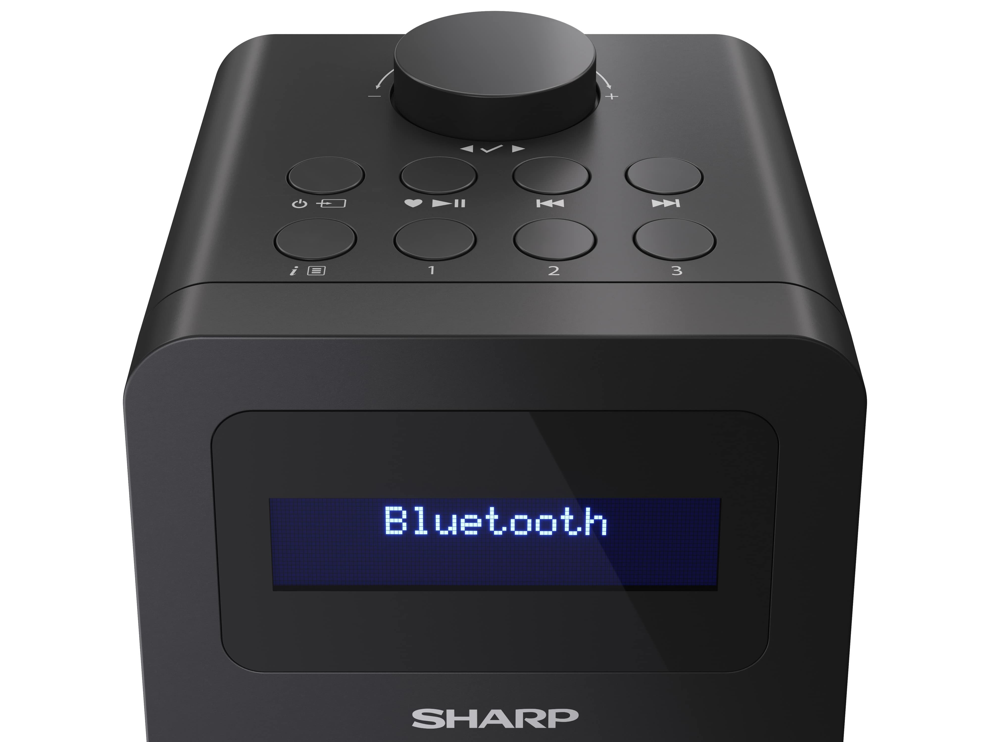 SHARP Digitalradio DR-430, schwarz, DBT+, Bluetooth SHARP Digitalradio DR-430, schwarz, DBT+, Bluetooth