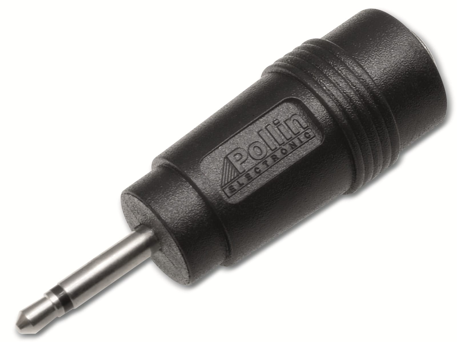 Hohlsteckeradapter, 5,5/2,1 Hohlkupplung auf 2,5 mm Klinkenstecker Hohlsteckeradapter, 5,5/2,1 Hohlkupplung auf 2,5 mm Klinkenstecker