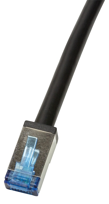 LOGILINK Patchkabel Outdoor CAT.6A S/FTP schwarz 3m LOGILINK Patchkabel Outdoor CAT.6A S/FTP schwarz 3m