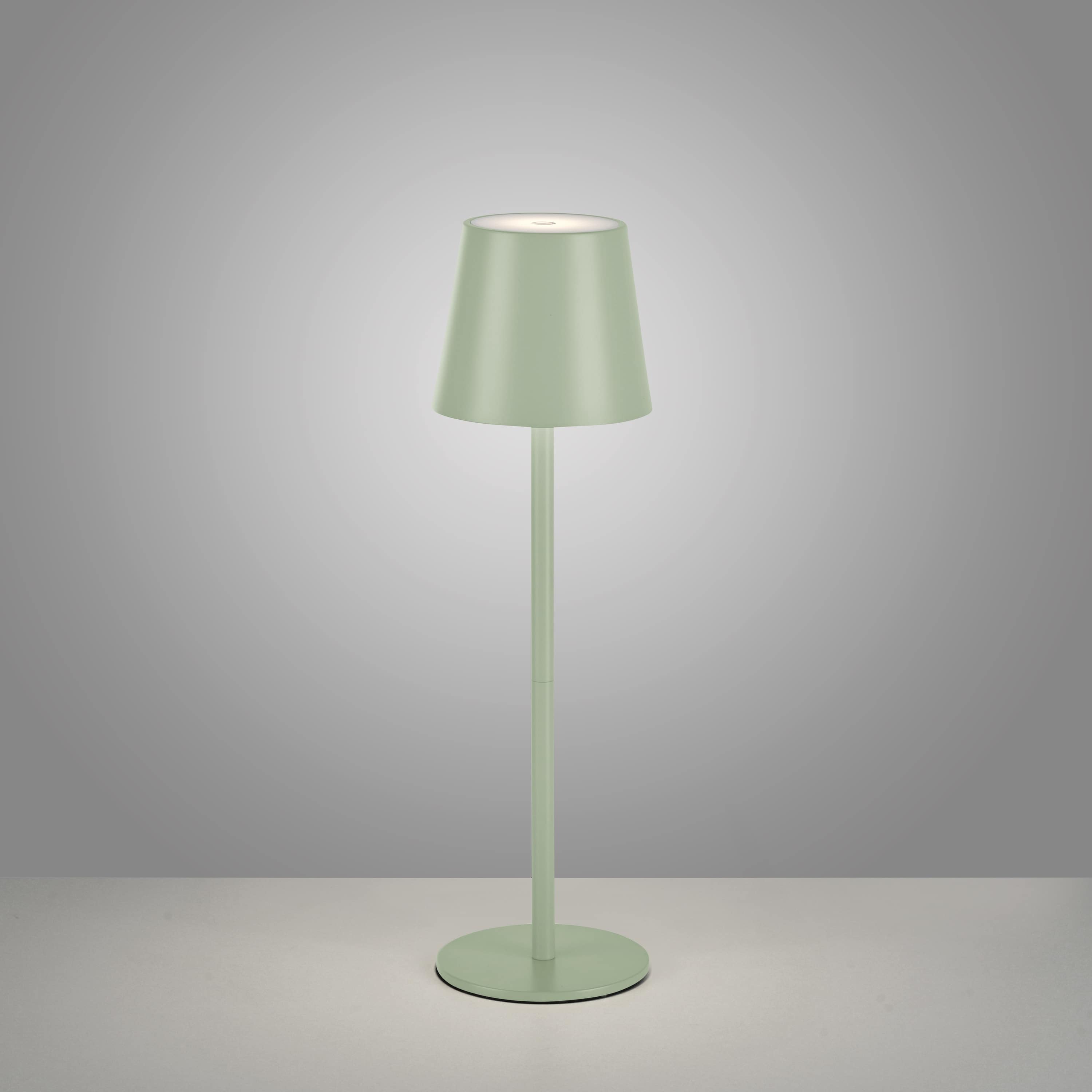 JUST LIGHT LED-Akku-Tischleuchte 19250-43 grün, 2,5 W, 320 lm, 3000 K, IP54 JUST LIGHT LED-Akku-Tischleuchte 19250-43 grün, 2,5 W, 320 lm, 3000 K, IP54