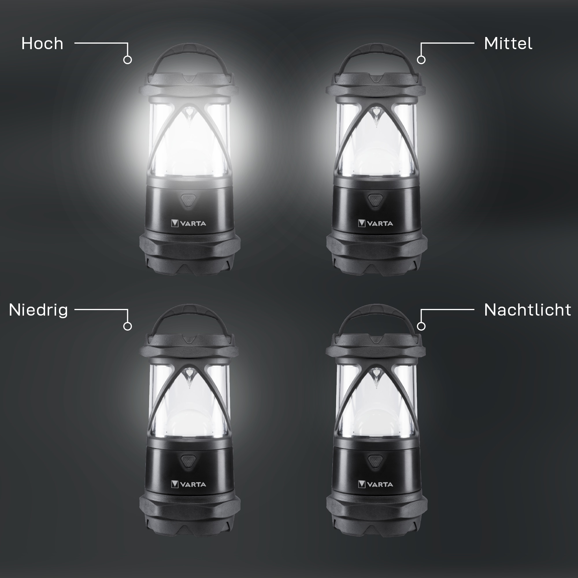 VARTA LED-Camping-Leuchte Indestructible L30 Pro, 450 lm, Batteriebetrieb VARTA LED-Camping-Leuchte Indestructible L30 Pro, 450 lm, Batteriebetrieb