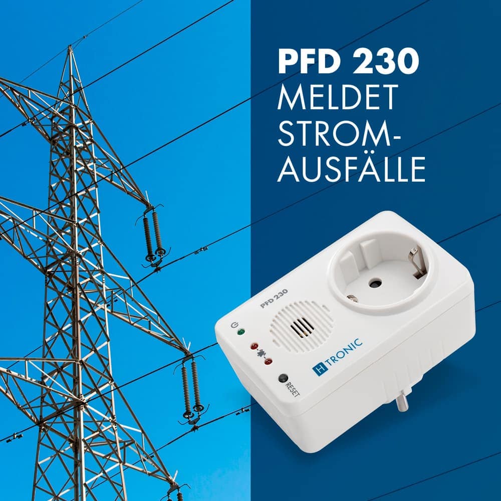 H-TRONIC Stromausfall-Melder PFD 230 H-TRONIC Stromausfall-Melder PFD 230