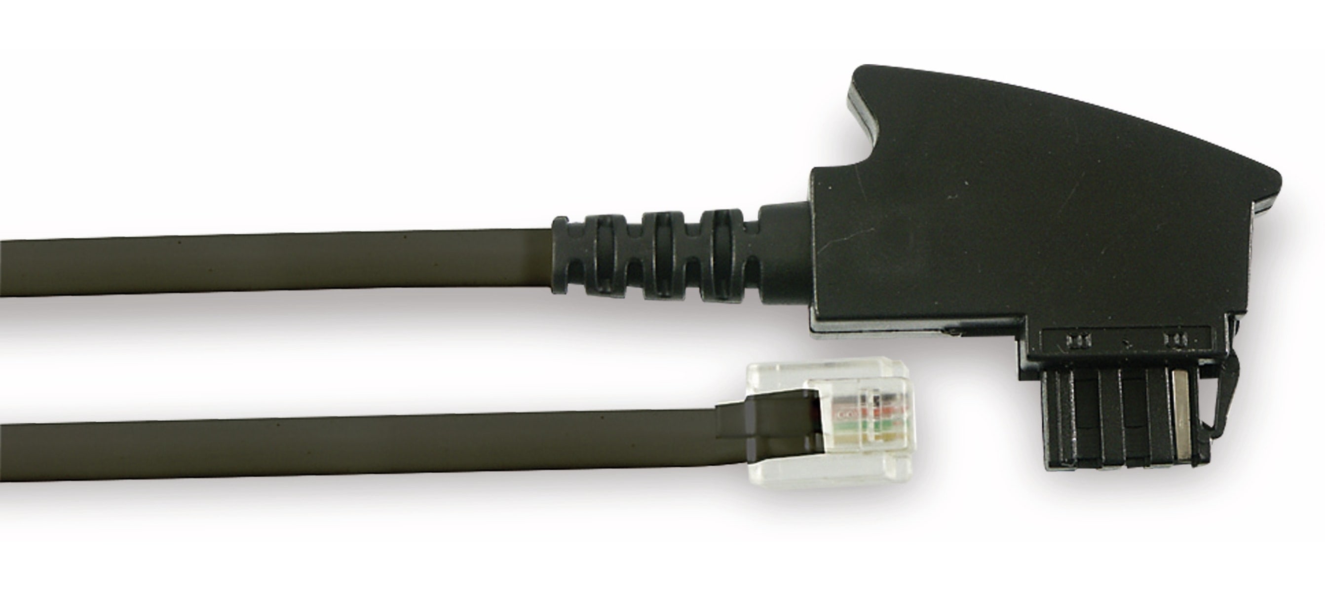 S-IMPULS Telefon-Anschlusskabel, TAE/F, schwarz, 6 m S-IMPULS Telefon-Anschlusskabel, TAE/F, schwarz, 6 m