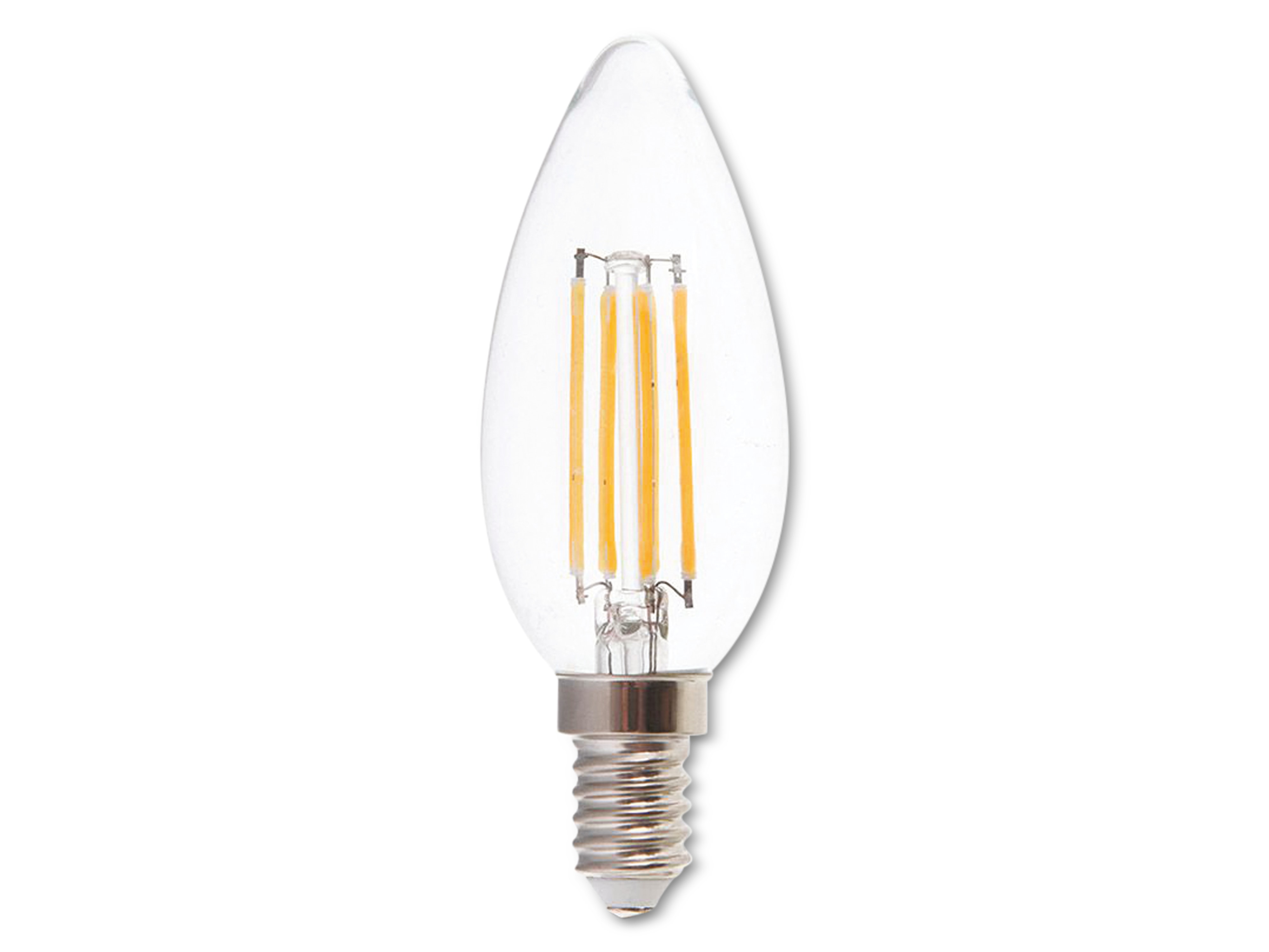 V-TAC LED-Filament-Lampe VT-1986-N, E14, EEK: F, 4W, 400lm, 3000K, 10 Stück V-TAC LED-Filament-Lampe VT-1986-N, E14, EEK: F, 4W, 400lm, 3000K, 10 Stück