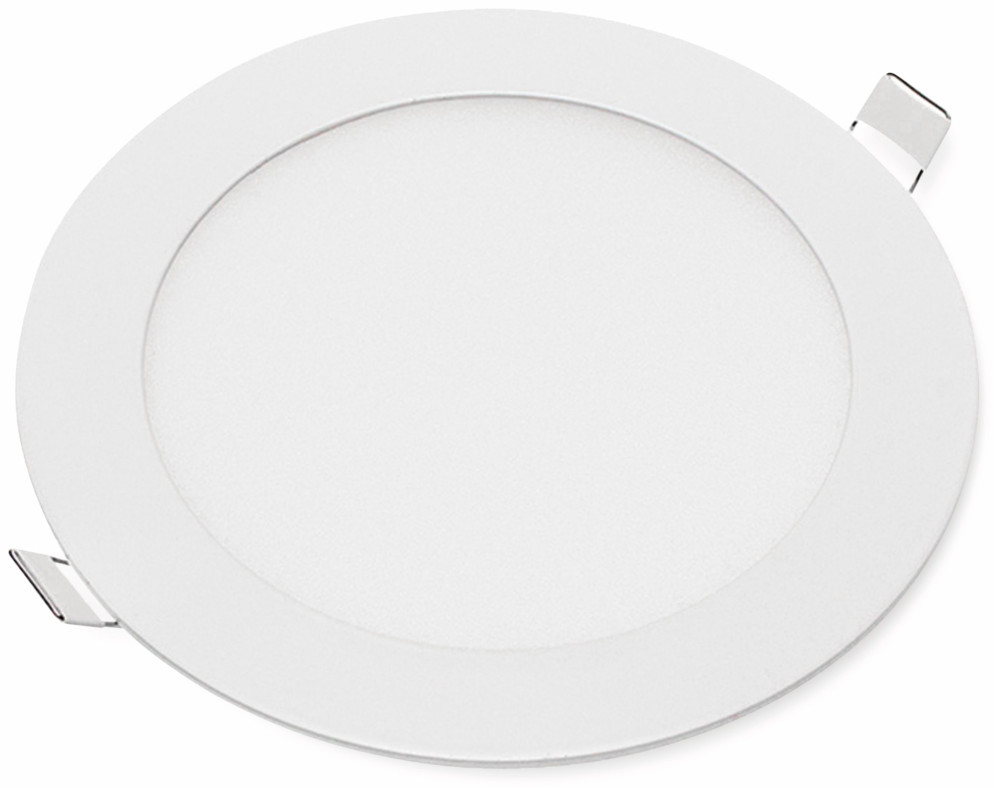 OPTONICA LED-Einbauleuchte 2604, 12 W, 1000 lm, 6000K, rund, 95 RA, weiß OPTONICA LED-Einbauleuchte 2604, 12 W, 1000 lm, 6000K, rund, 95 RA, weiß