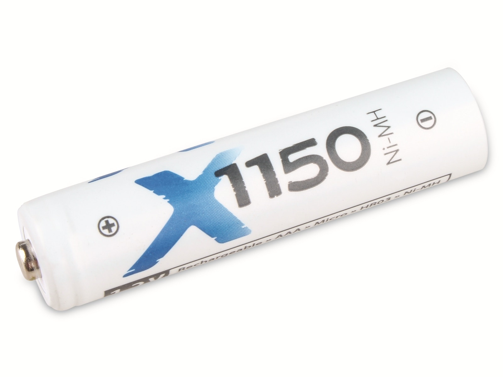 XCELL NiMH-Micro-Akku, 1,2V/1150mAh, 4 Stück XCELL NiMH-Micro-Akku, 1,2V/1150mAh, 4 Stück