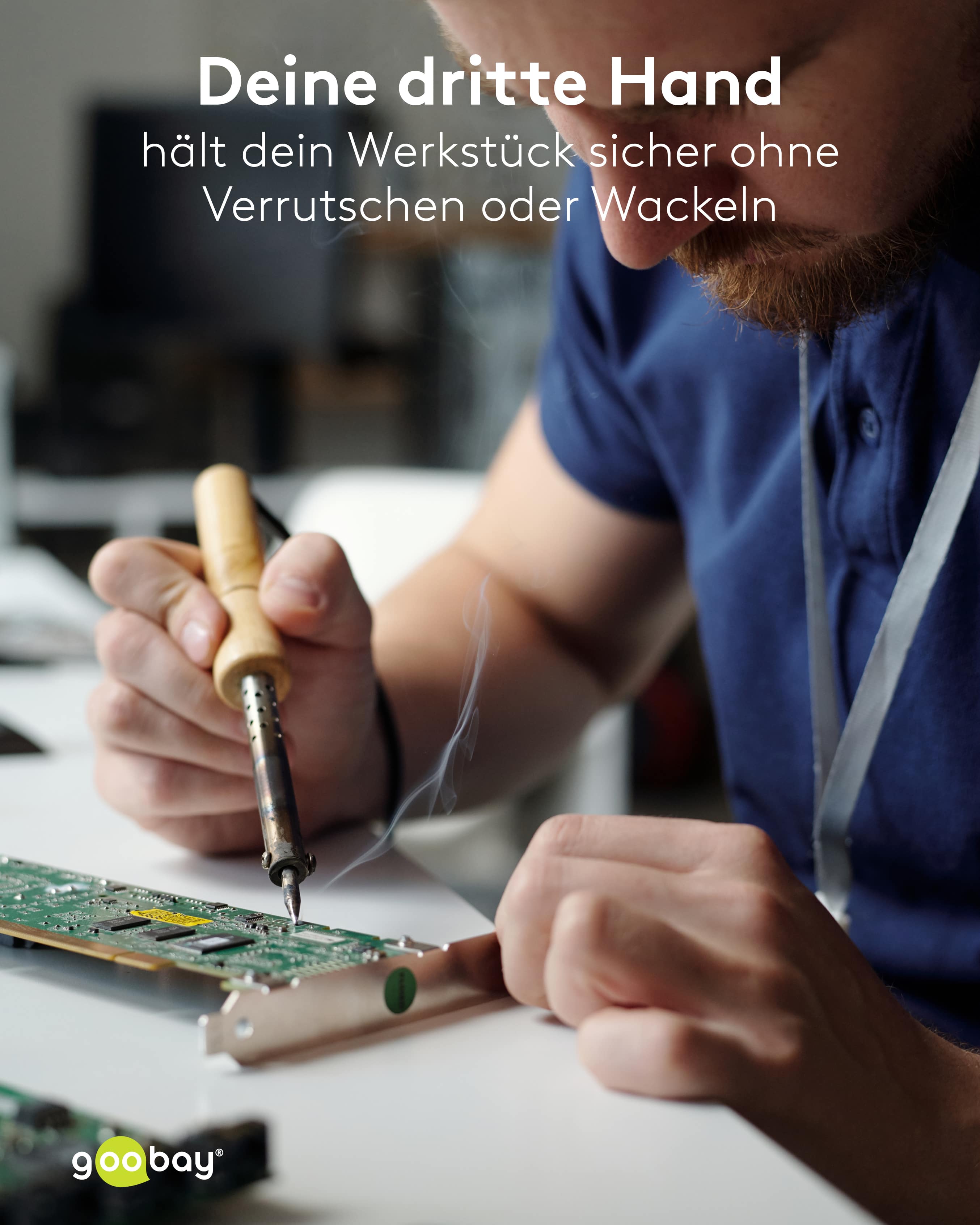 GOOBAY Magnetische Platinenhalter, 77997, 4 Stück GOOBAY Magnetische Platinenhalter, 77997, 4 Stück