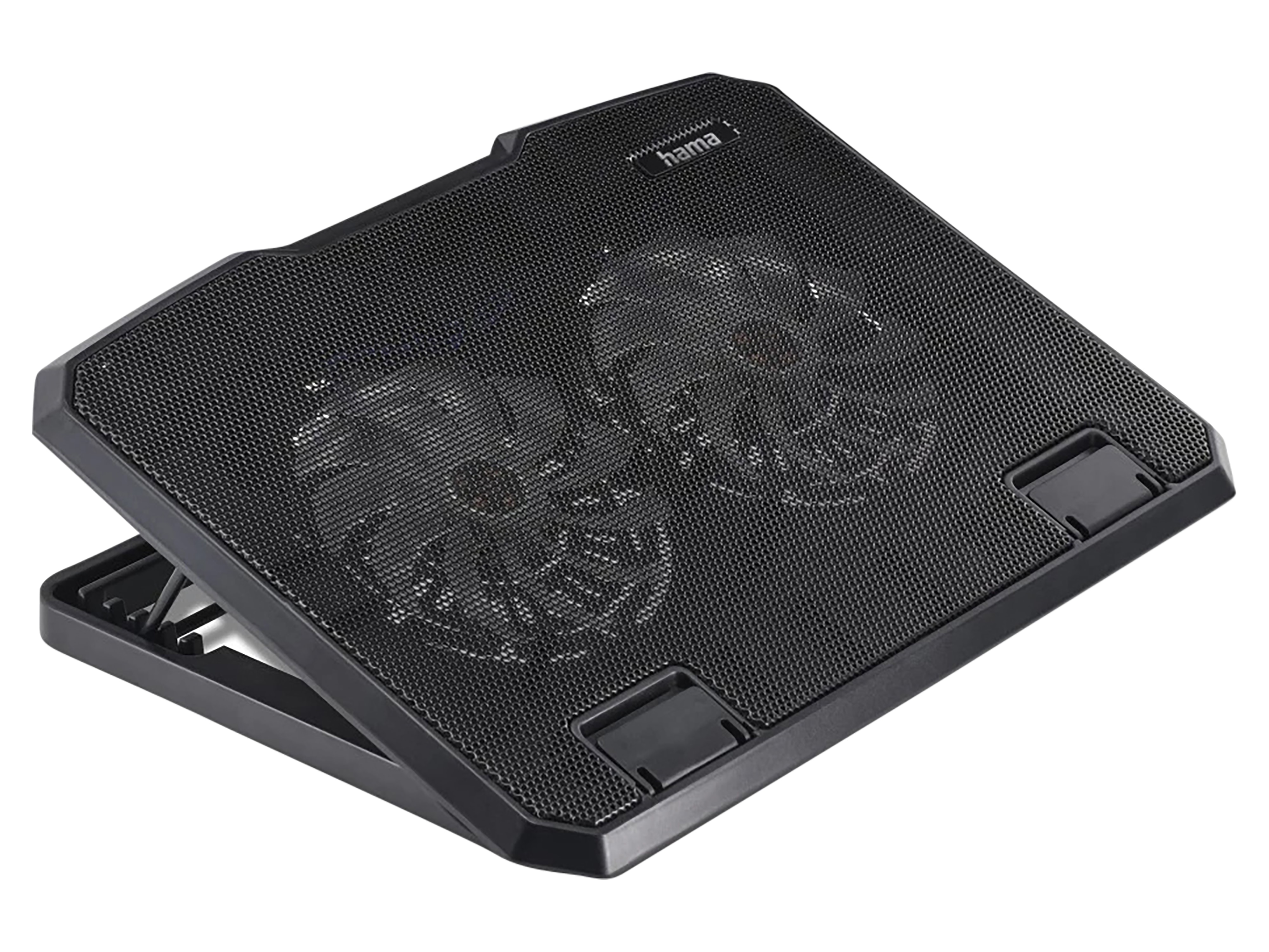 HAMA Notebookkühler 126806 Black Metal HAMA Notebookkühler 126806 Black Metal