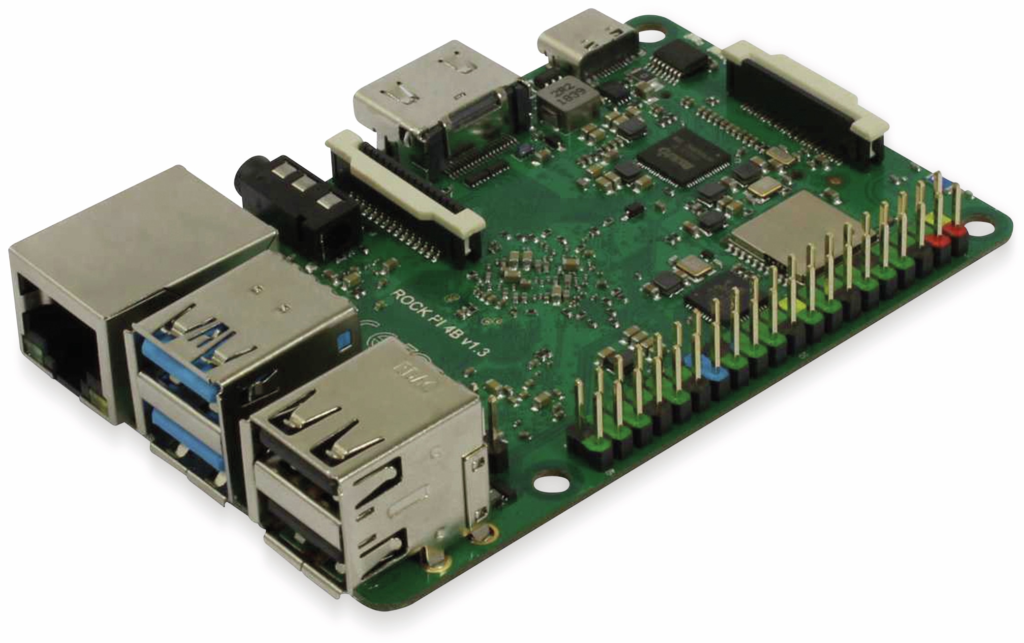 Rock Pi 4 Model A 4GB V1.4 (ohne WLAN/Bluetooth/PoE) Rock Pi 4 Model A 4GB V1.4 (ohne WLAN/Bluetooth/PoE)