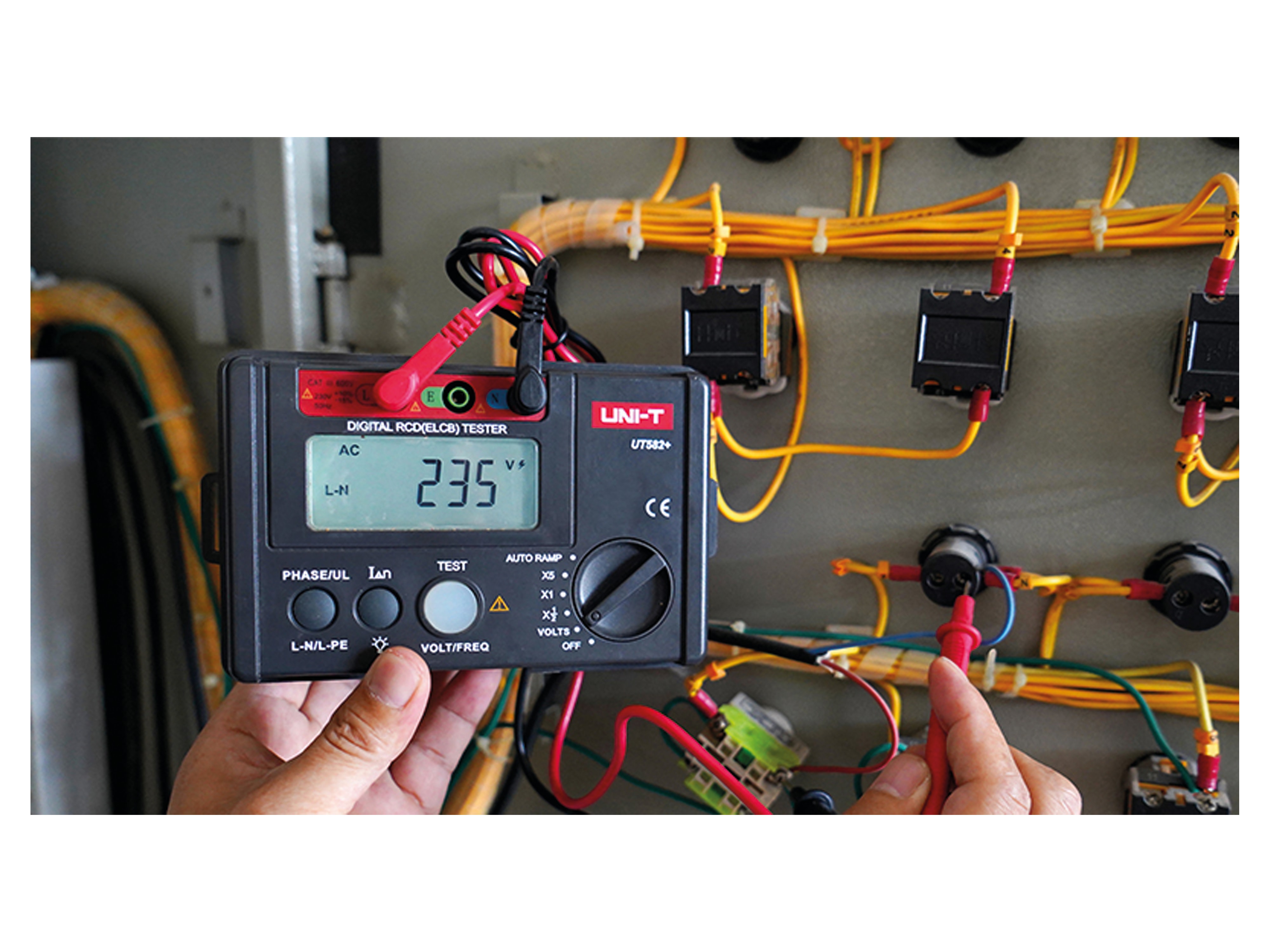 UNI-T RCD-Prüfgerät UT582+ UNI-T RCD-Prüfgerät UT582+