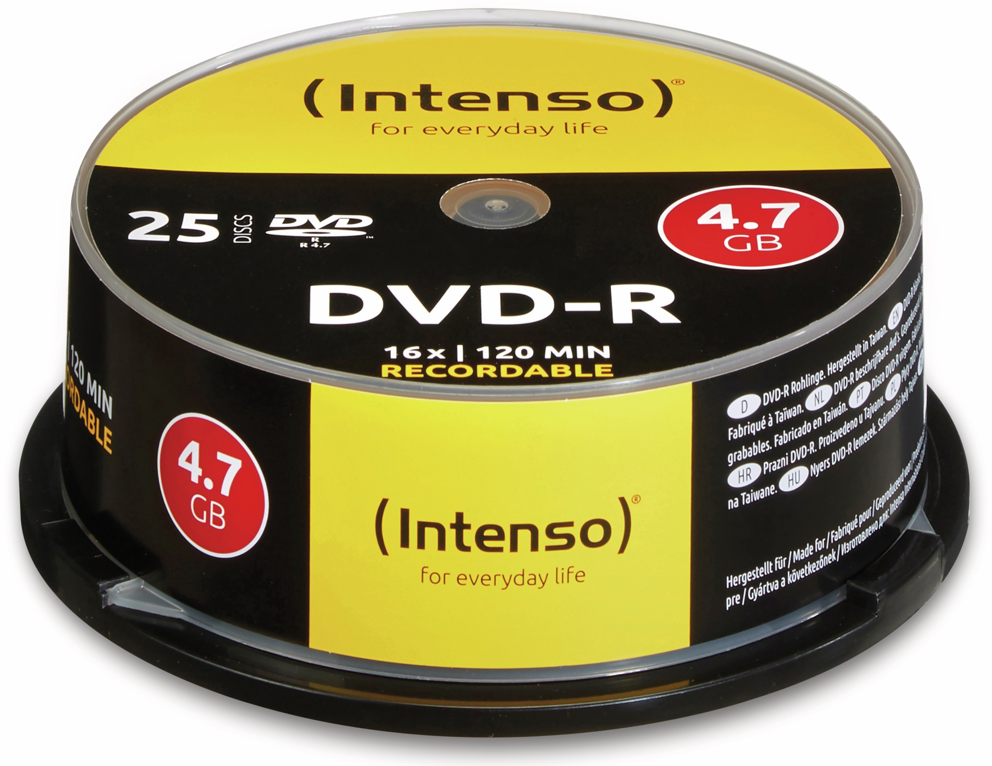 INTENSO DVD-R Spindel, 25 Stück INTENSO DVD-R Spindel, 25 Stück