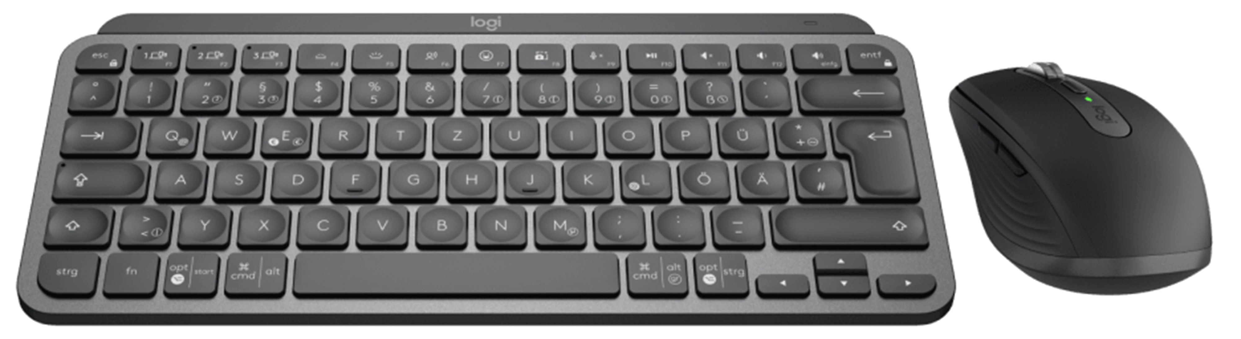 LOGITECH Tastatur- und Mausset MX Keys Mini Combo for Business LOGITECH Tastatur- und Mausset MX Keys Mini Combo for Business