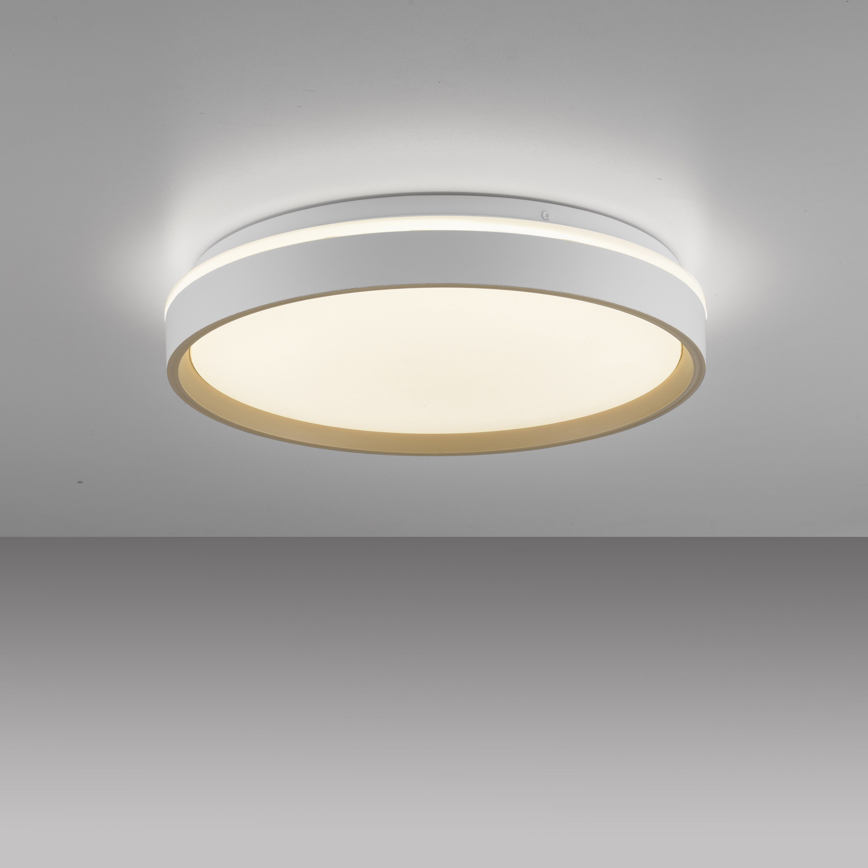 JUST LIGHT LED-Deckenleuchte 14277-39, 20W, CCT, 2700lm, IP20, weiß/sand JUST LIGHT LED-Deckenleuchte 14277-39, 20W, CCT, 2700lm, IP20, weiß/sand