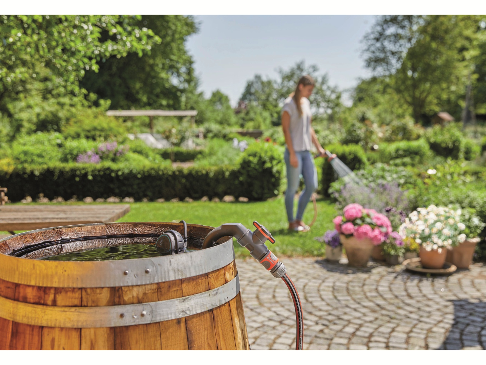 GARDENA Regenfasspumpe 4000/1 1762-20, 400 W, 4.000 l/h GARDENA Regenfasspumpe 4000/1 1762-20, 400 W, 4.000 l/h